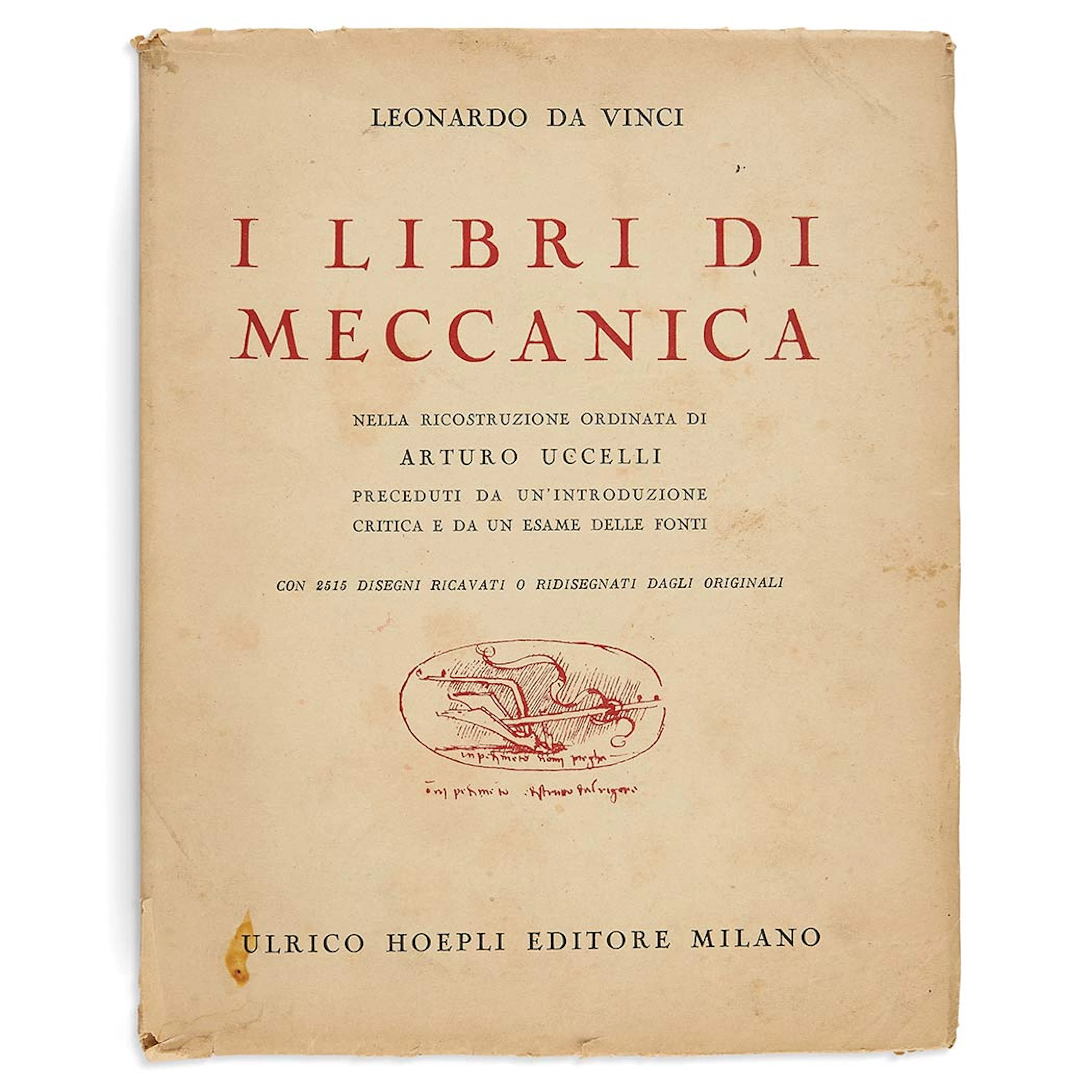 [DA VINCI, LEONARDO] Approximately eight facsimiles and transcriptions pertaining to Leonardo and his contemporaries, includ...