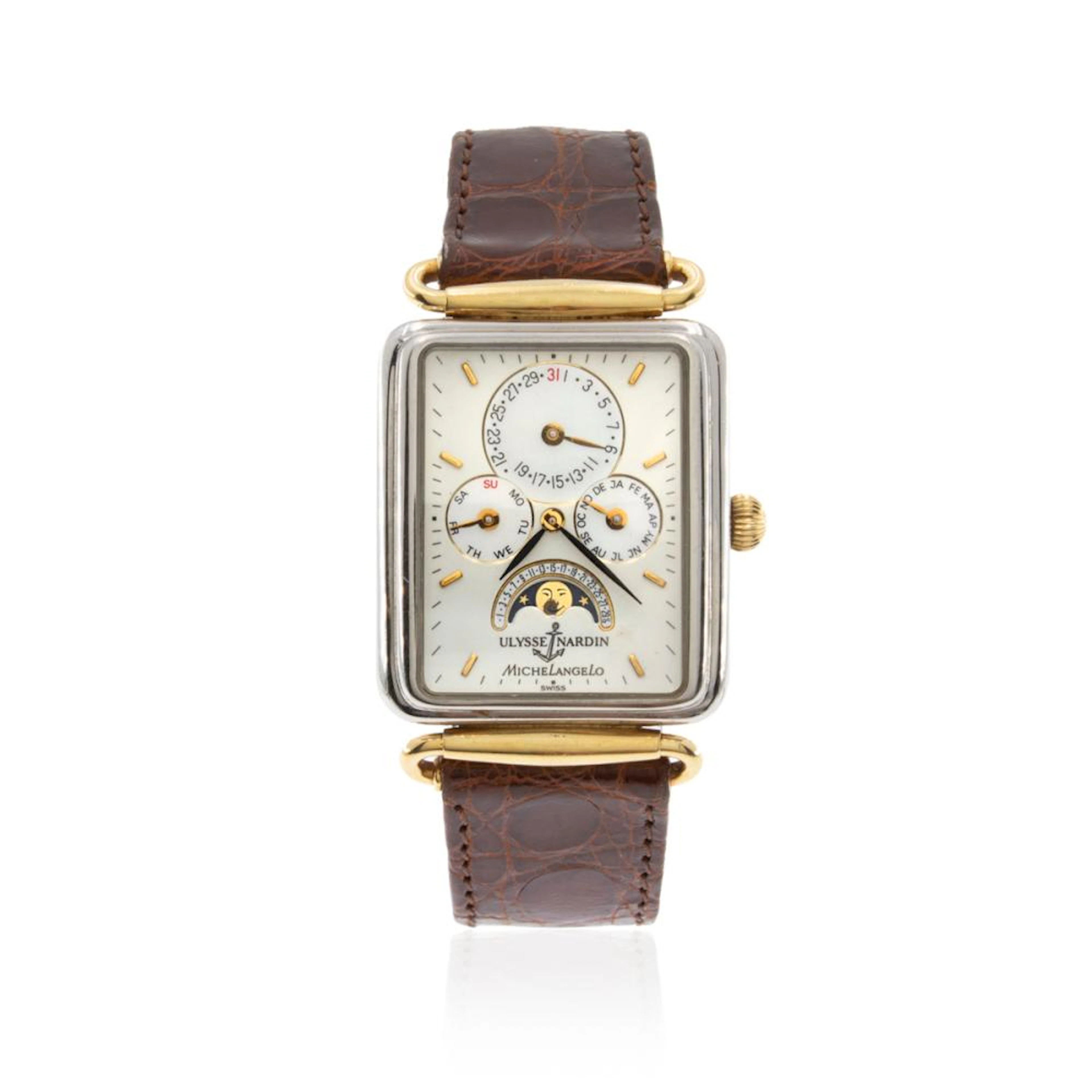 Ulysse Nardin Michelangelo vintage wristwatch