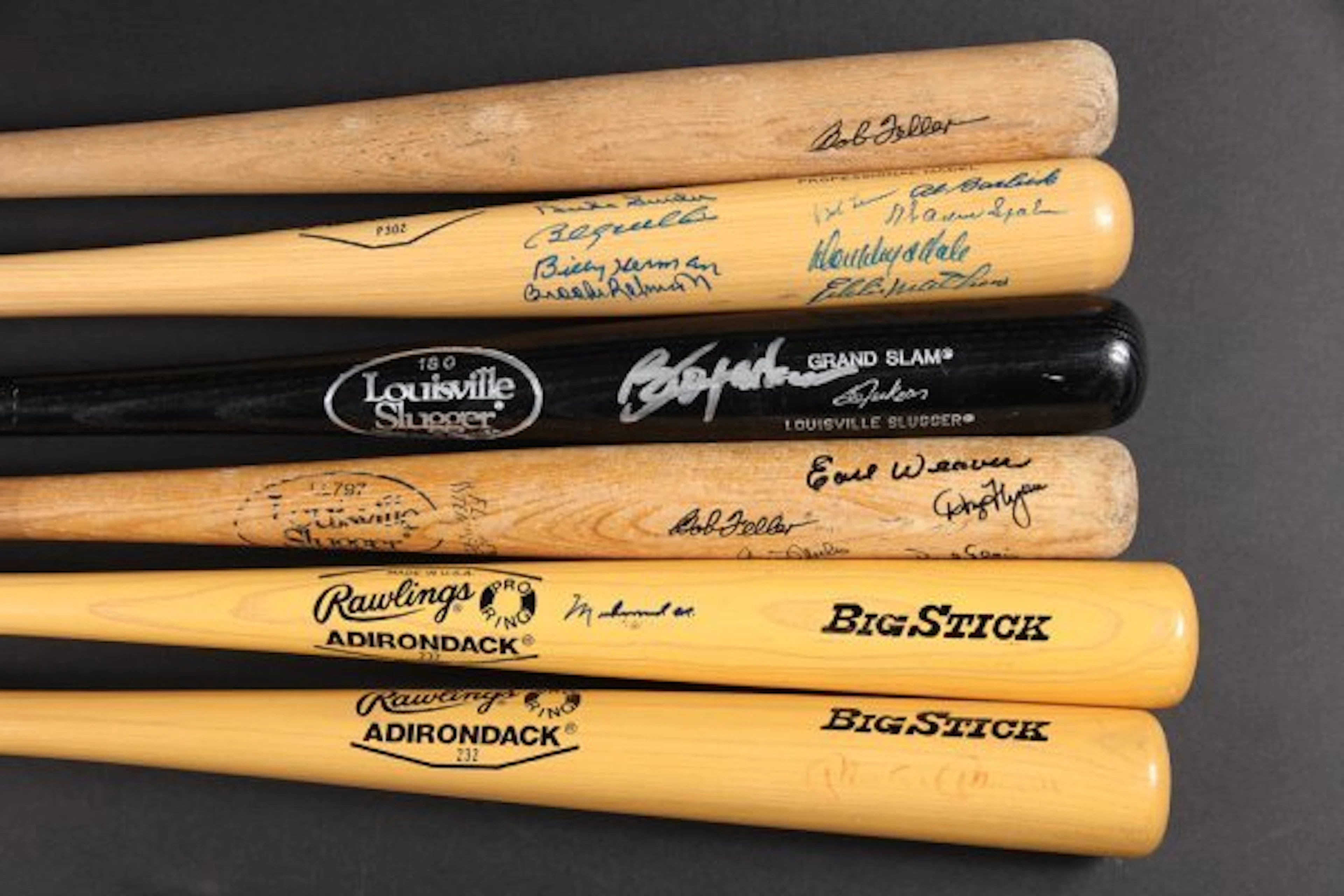 Baseballs signed by Presidents & celebrities