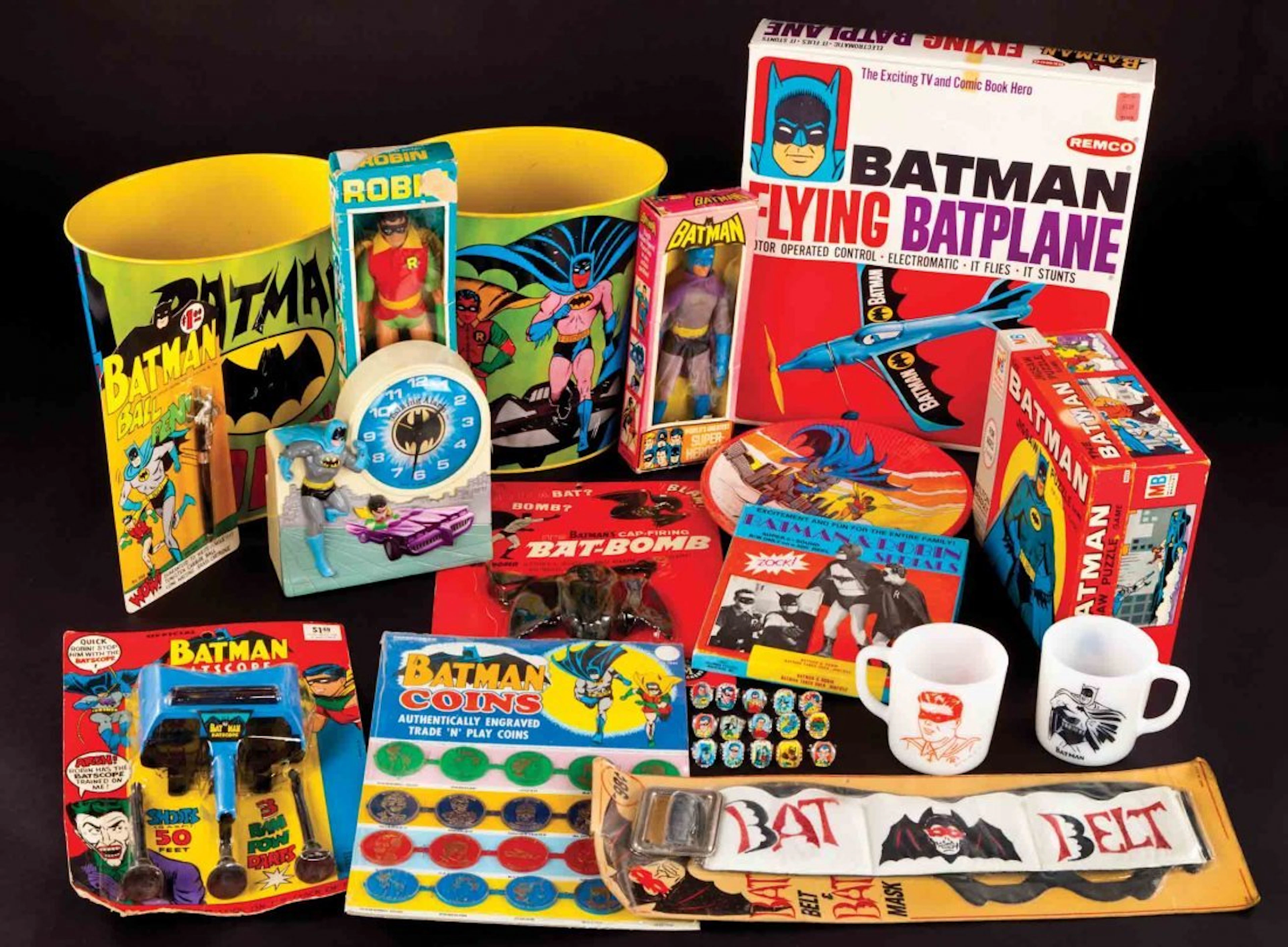 Batman 1960s collection of (17) items