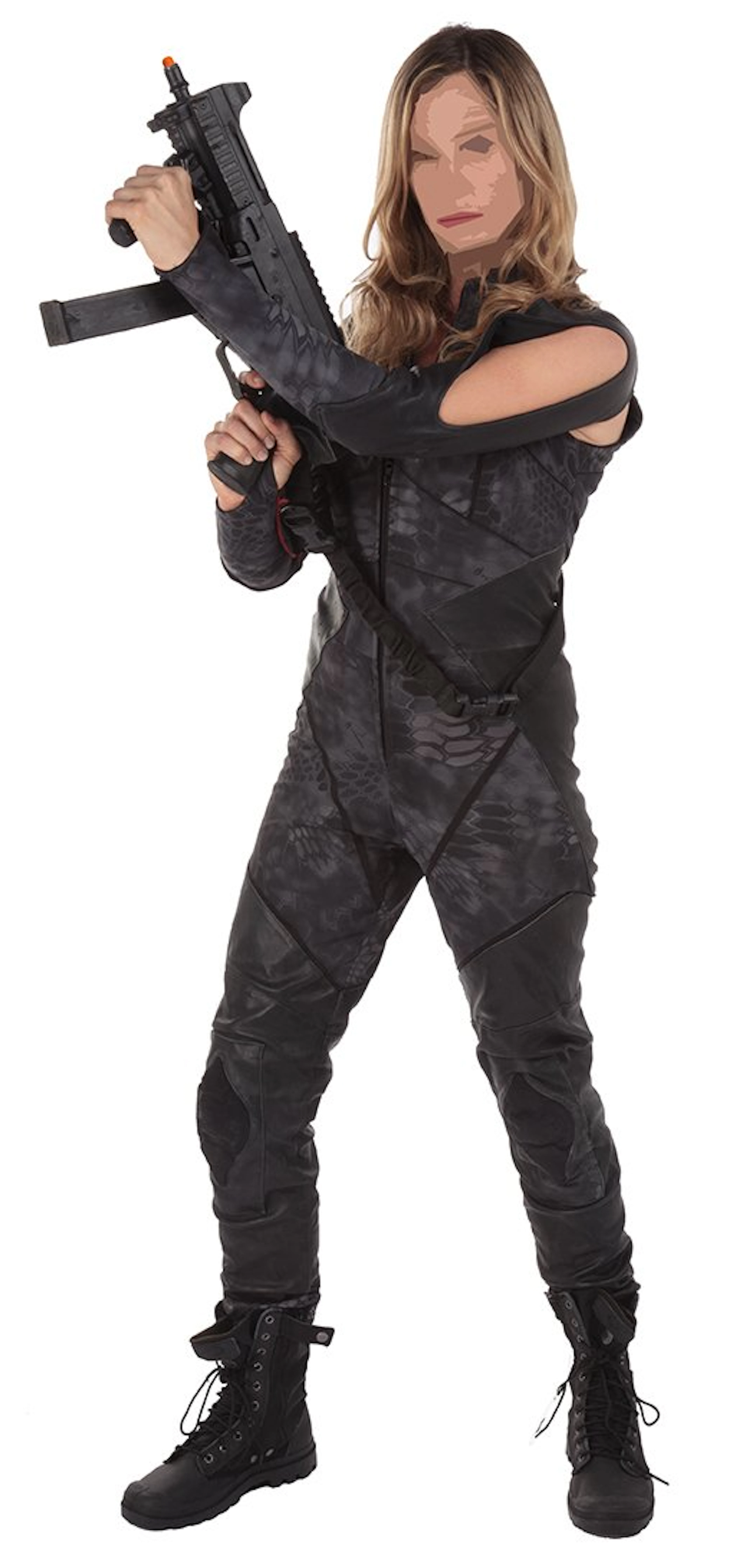 Luna elaborate tactical ensemble.
