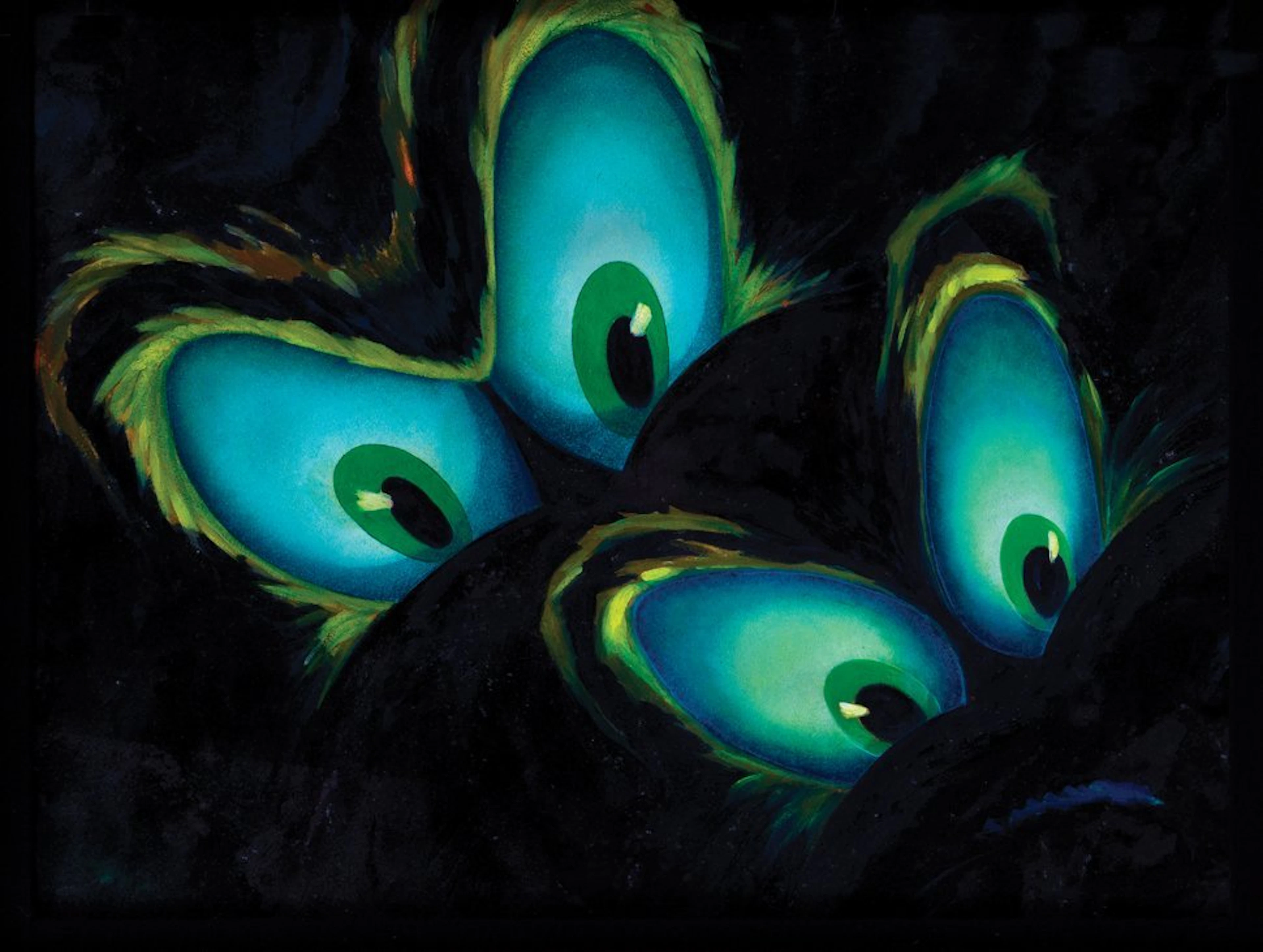 Snow White and the Seven Dwarfs background by Sam