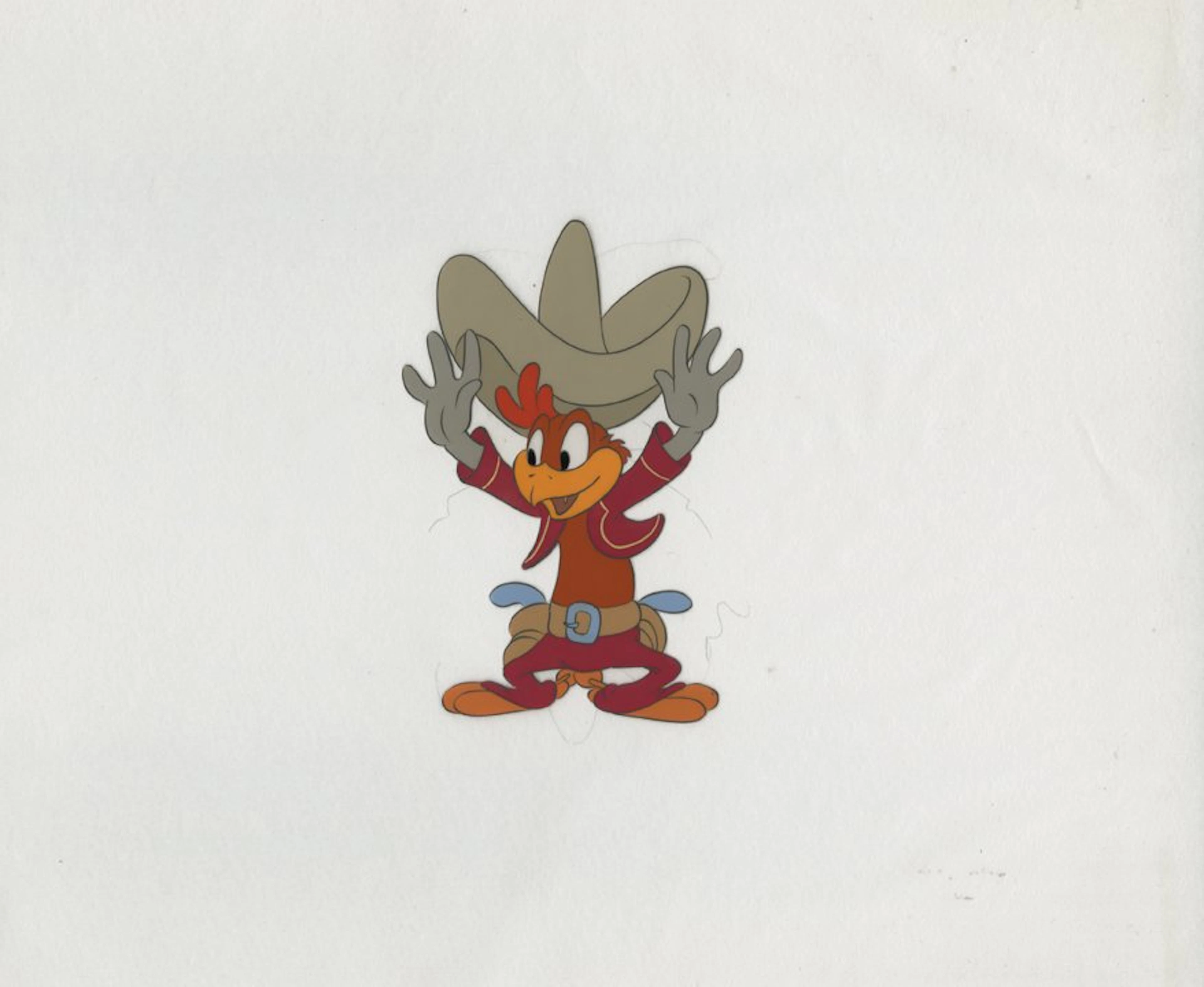 Production cel featuring “Panchito” from