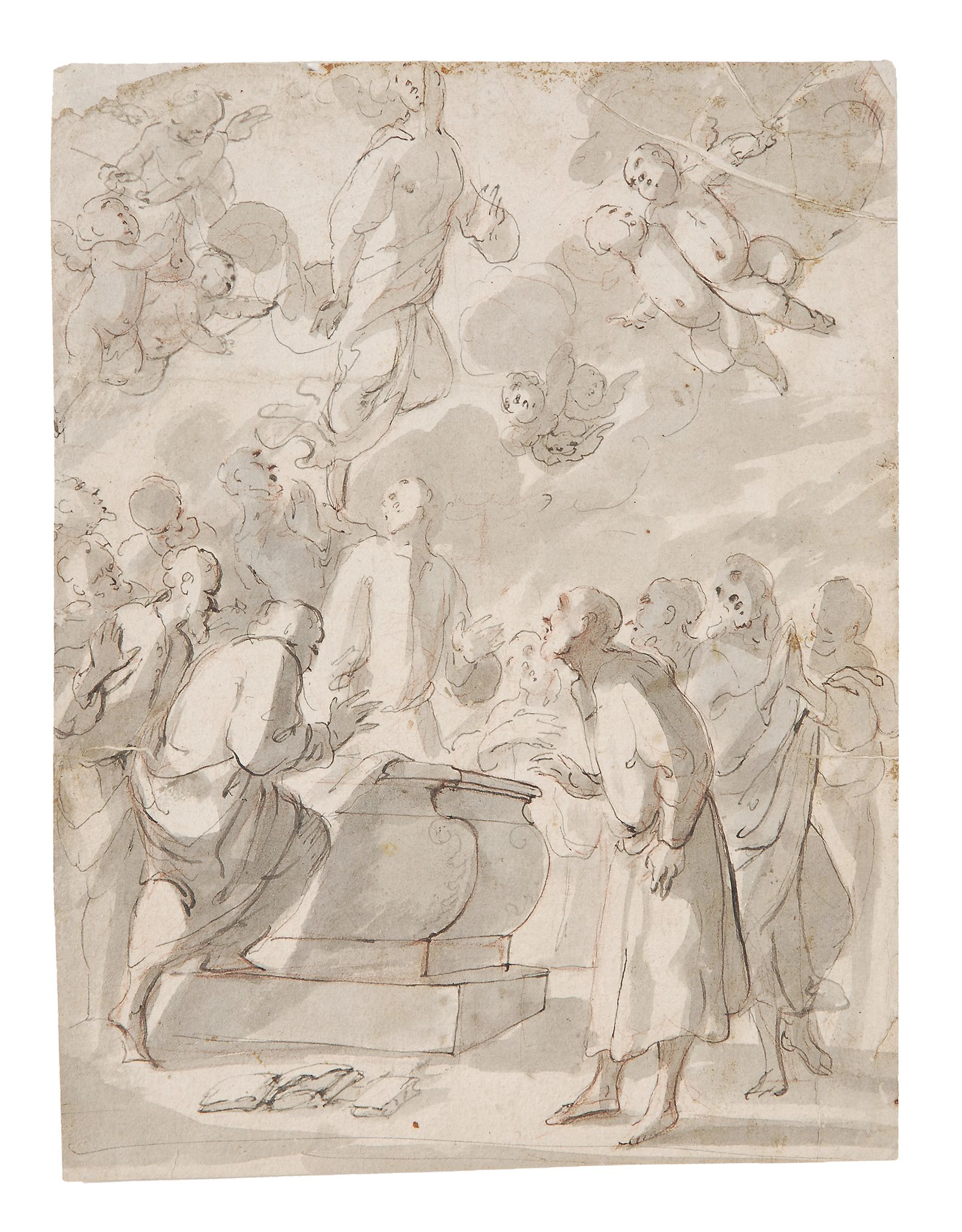 Circle of Antonio Zucchi - A sacrifice