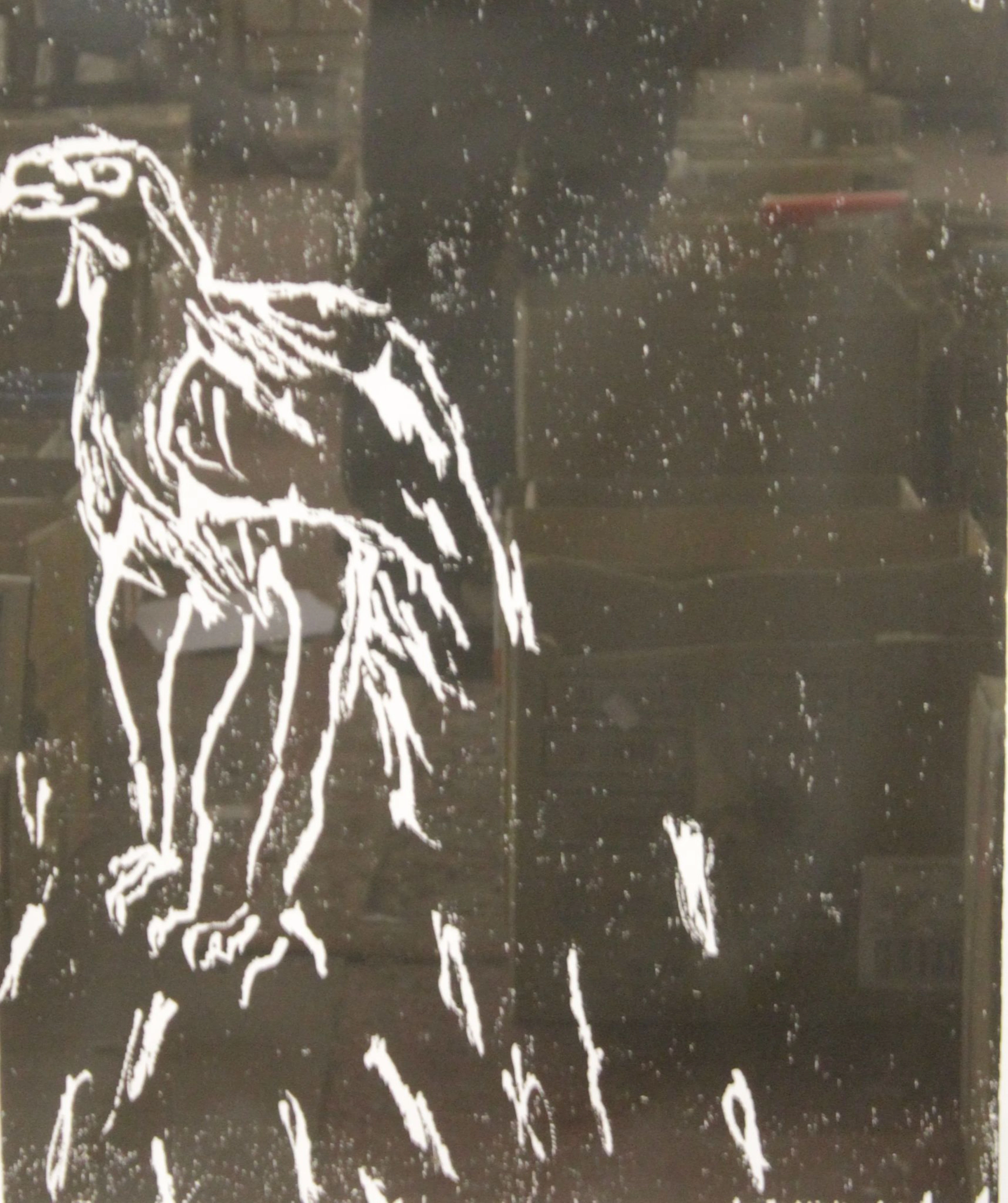 after georg Baselitz (b.1938) - adler