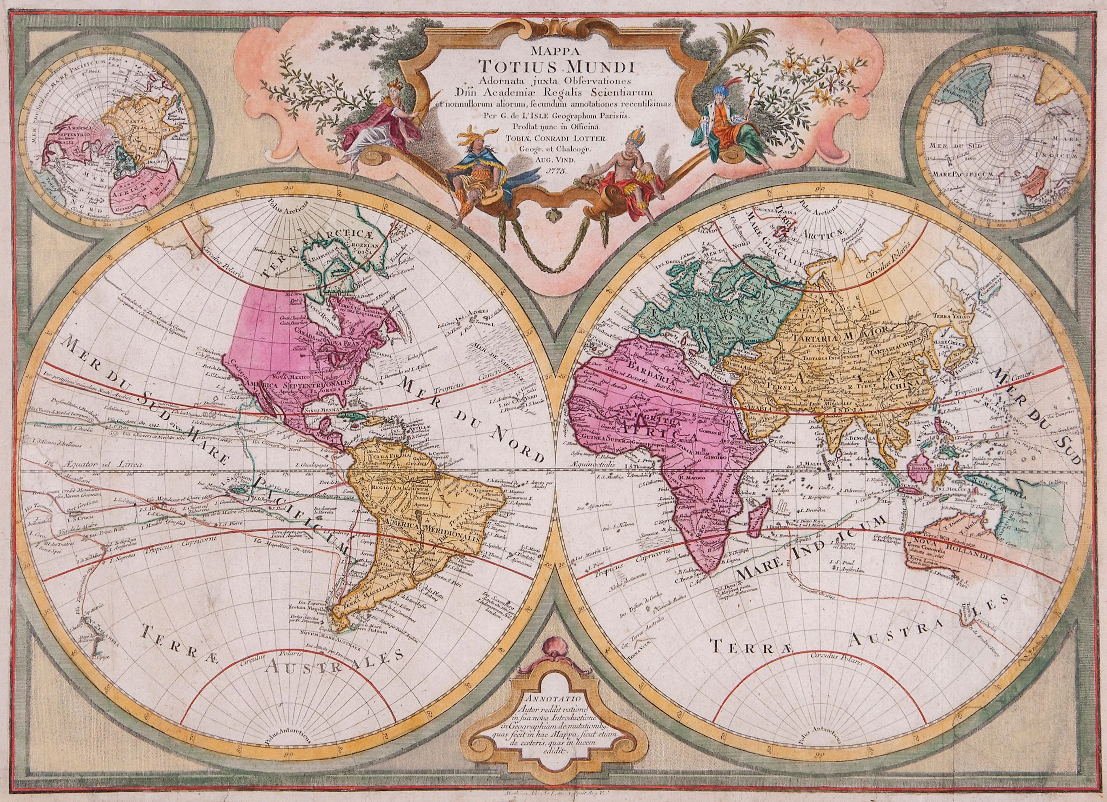 Lotter (Tobias Conrad) - Mappa Totius Mundi,