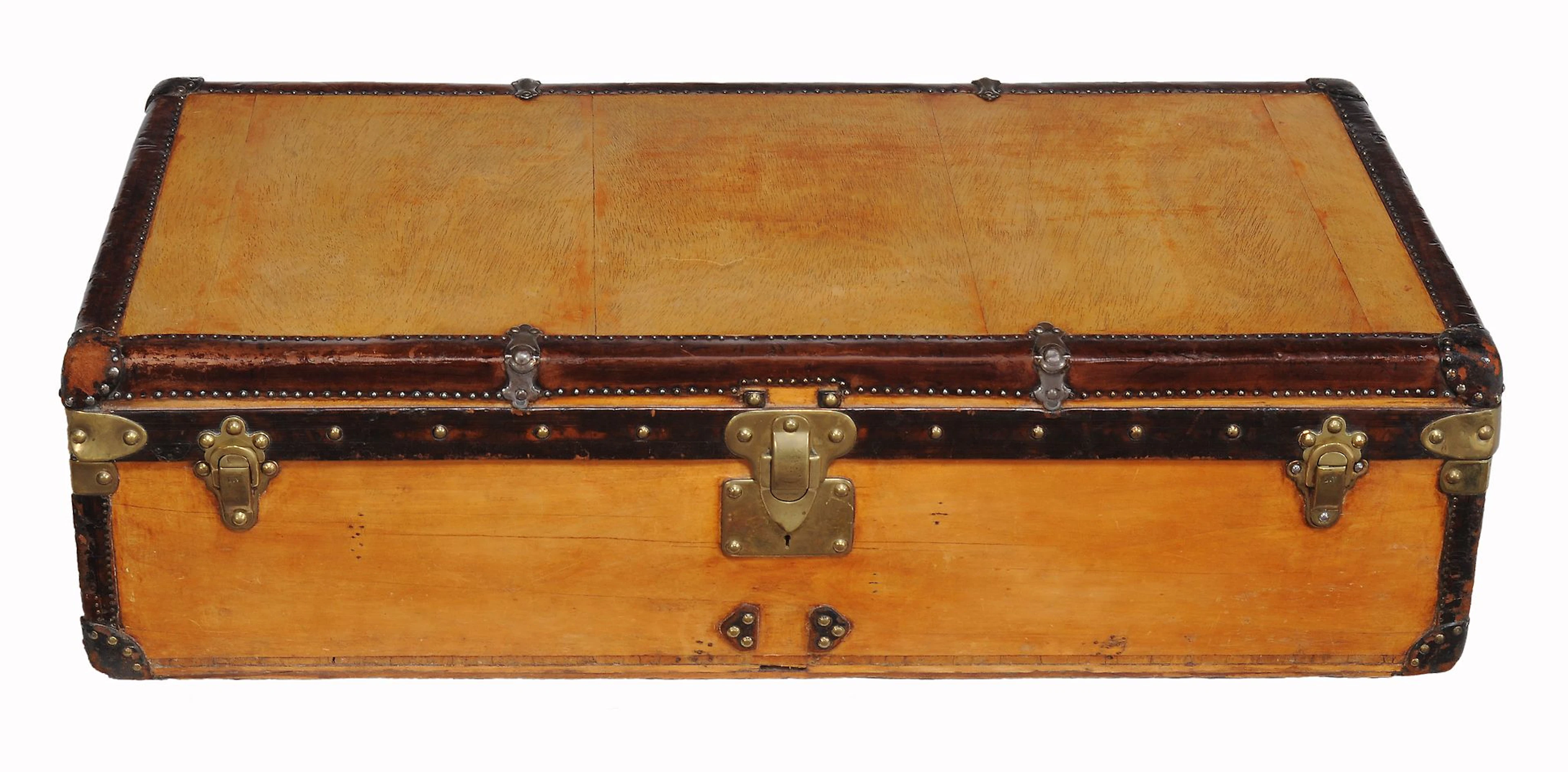 A vintage Louis Vuitton Motoring/cabin trunk , late 19th century and later