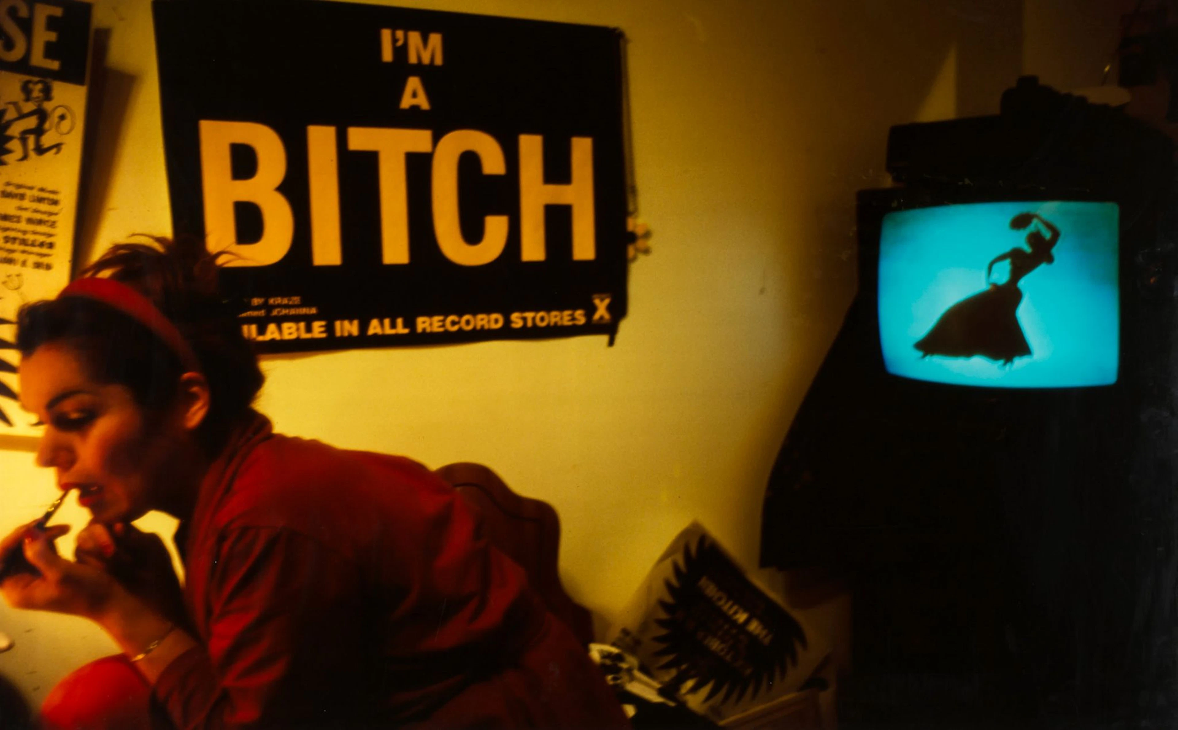 Nan Goldin (b.1954) - Chiclet Doing her Make-Up, 1991