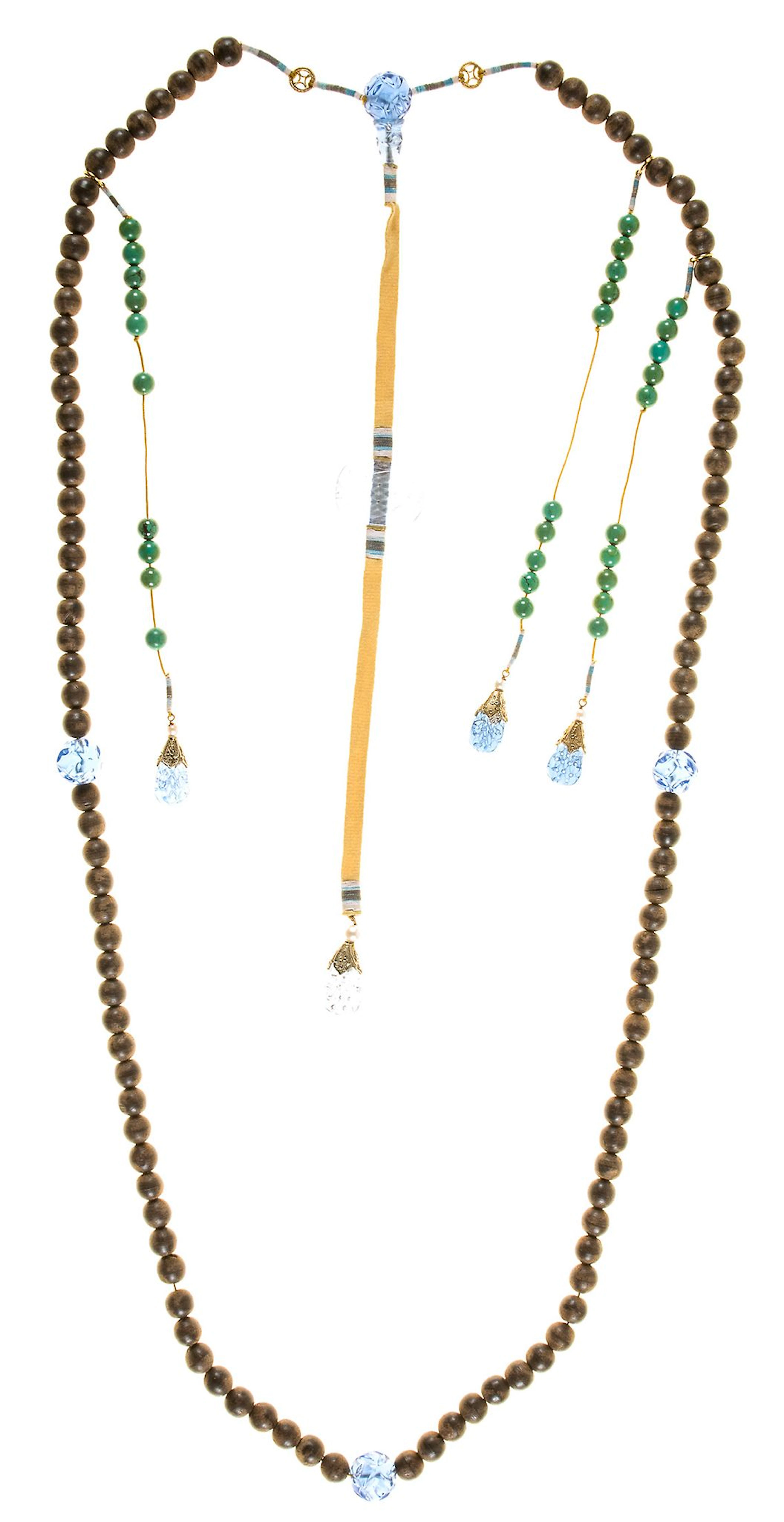 A Mandarin necklace , chaozhu , Qing-twentieth century