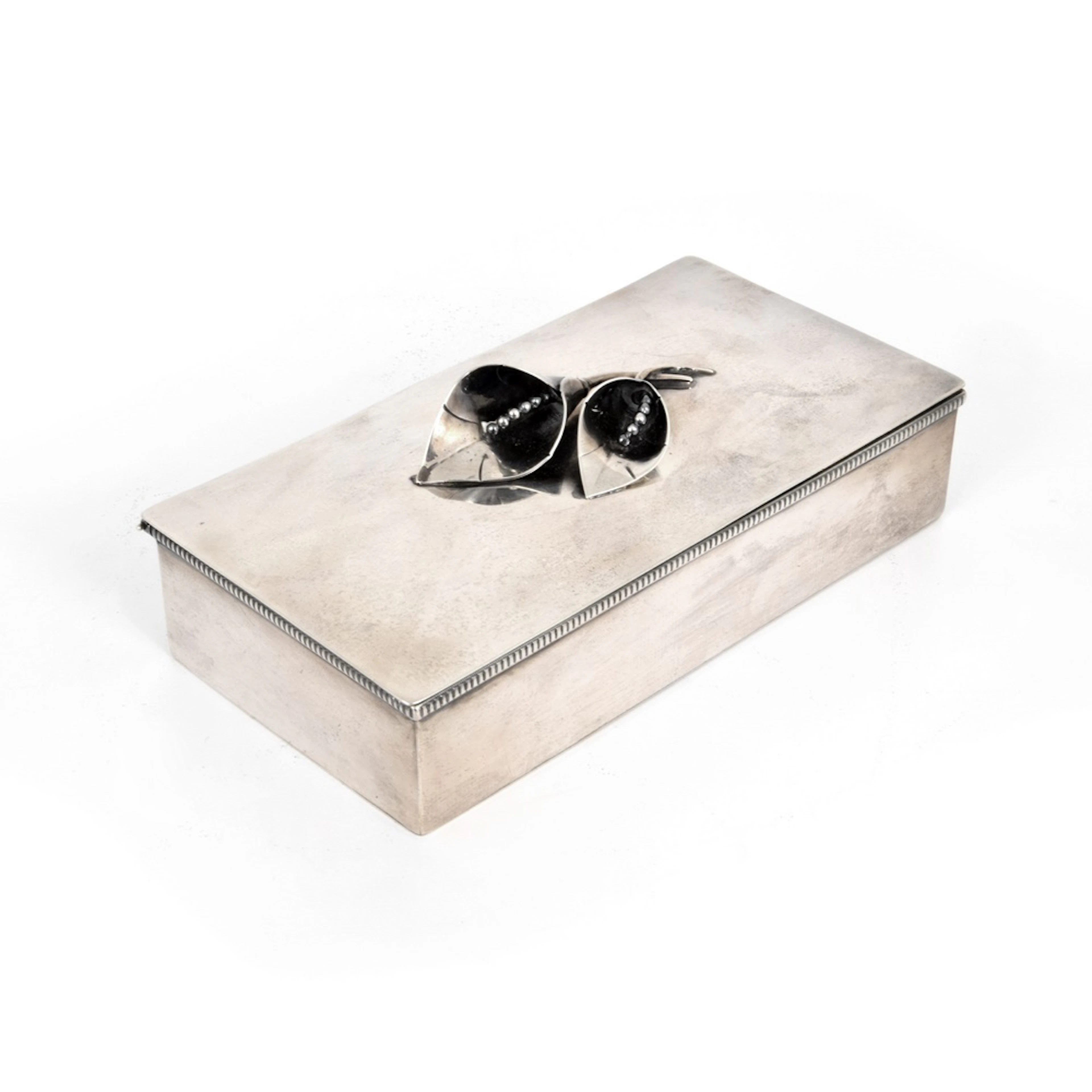 Sterling Lidded Box