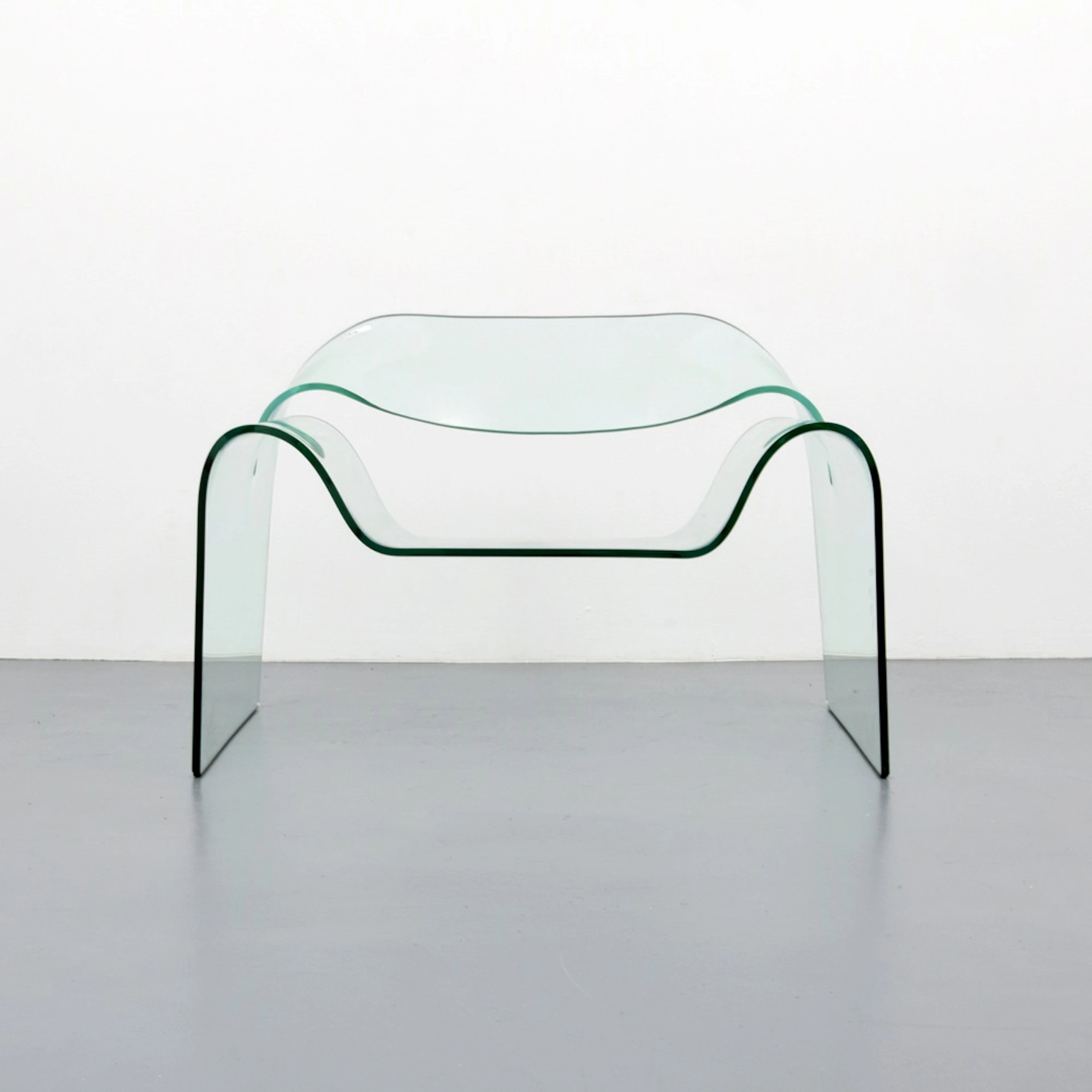 Cini Boeri & Tomu Katayanagi GHOST Glass Lounge Chair