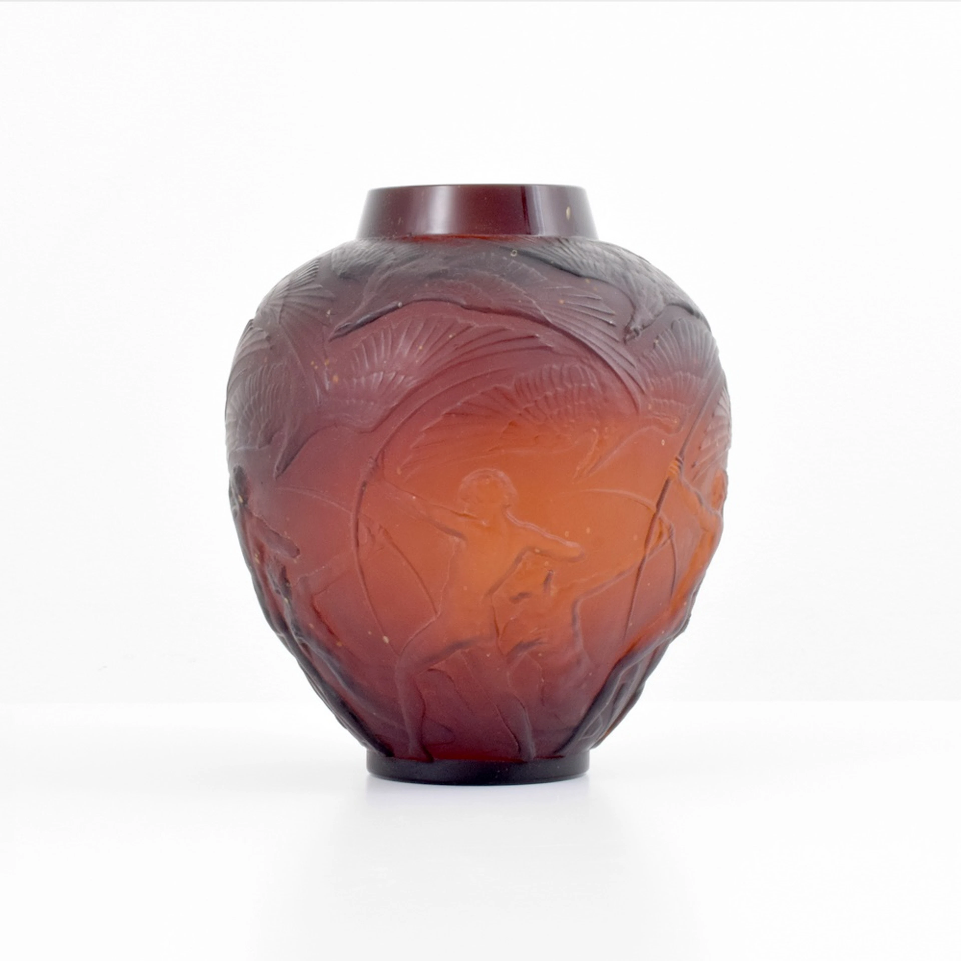 Rene Lalique ARCHERS Vase