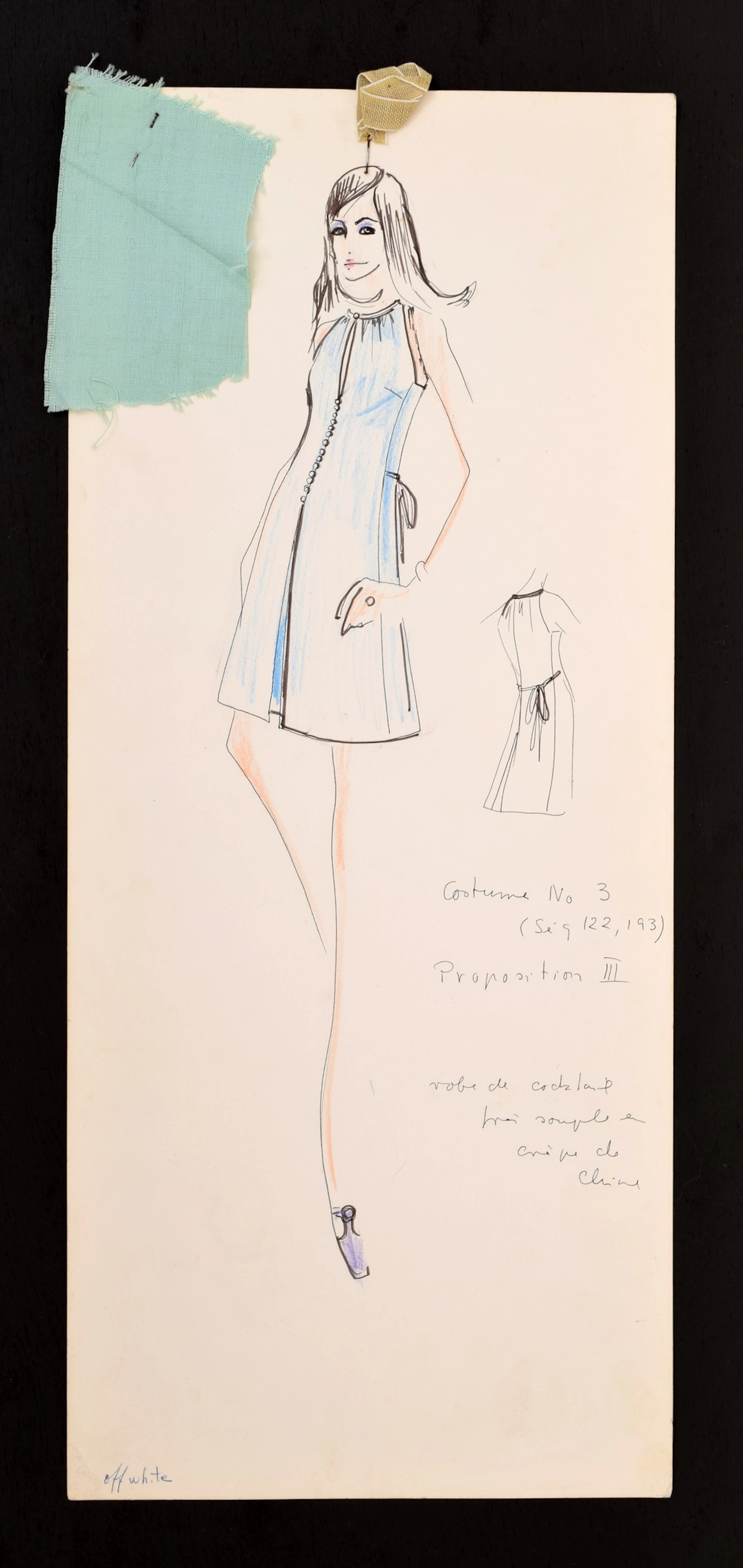 Karl Lagerfeld Fashion Drawing