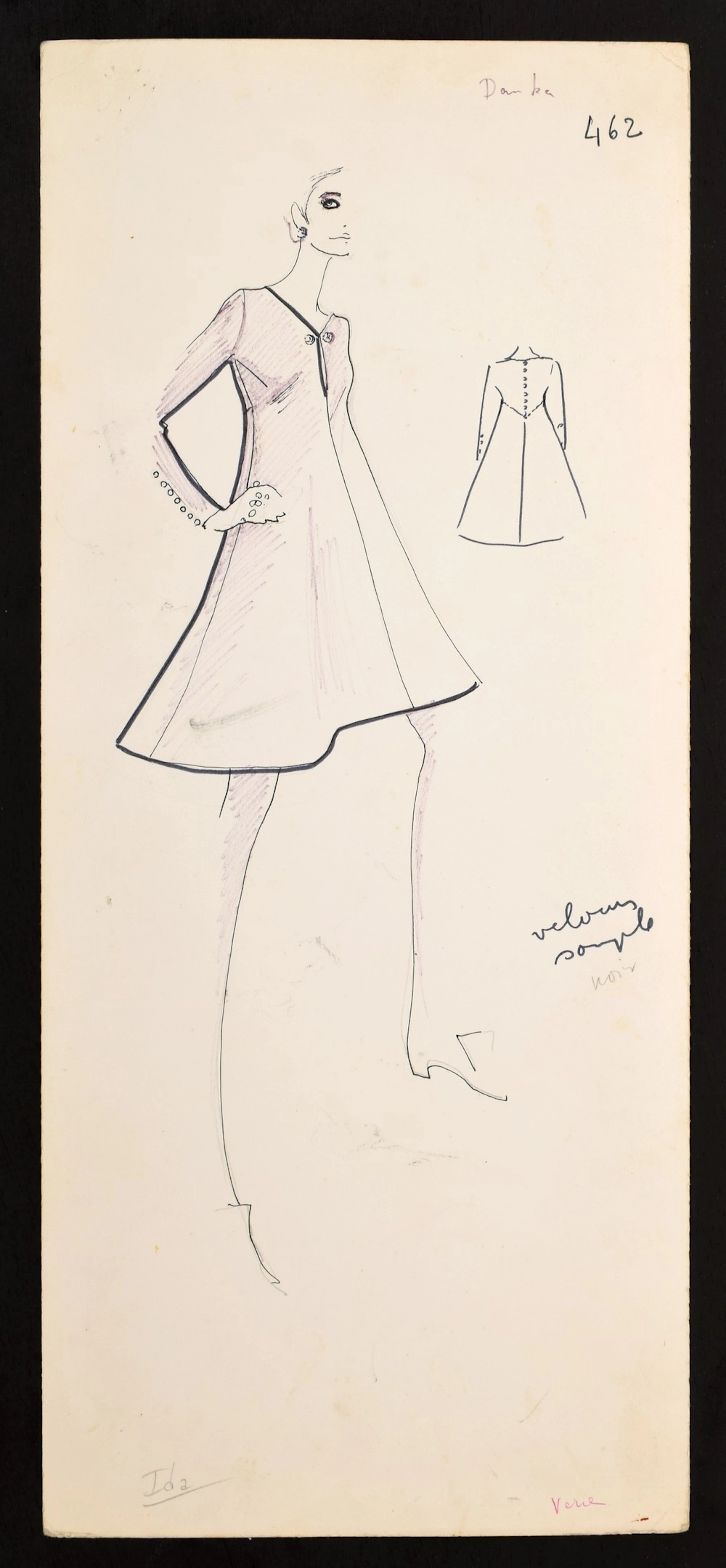 Karl Lagerfeld Fashion Drawing
