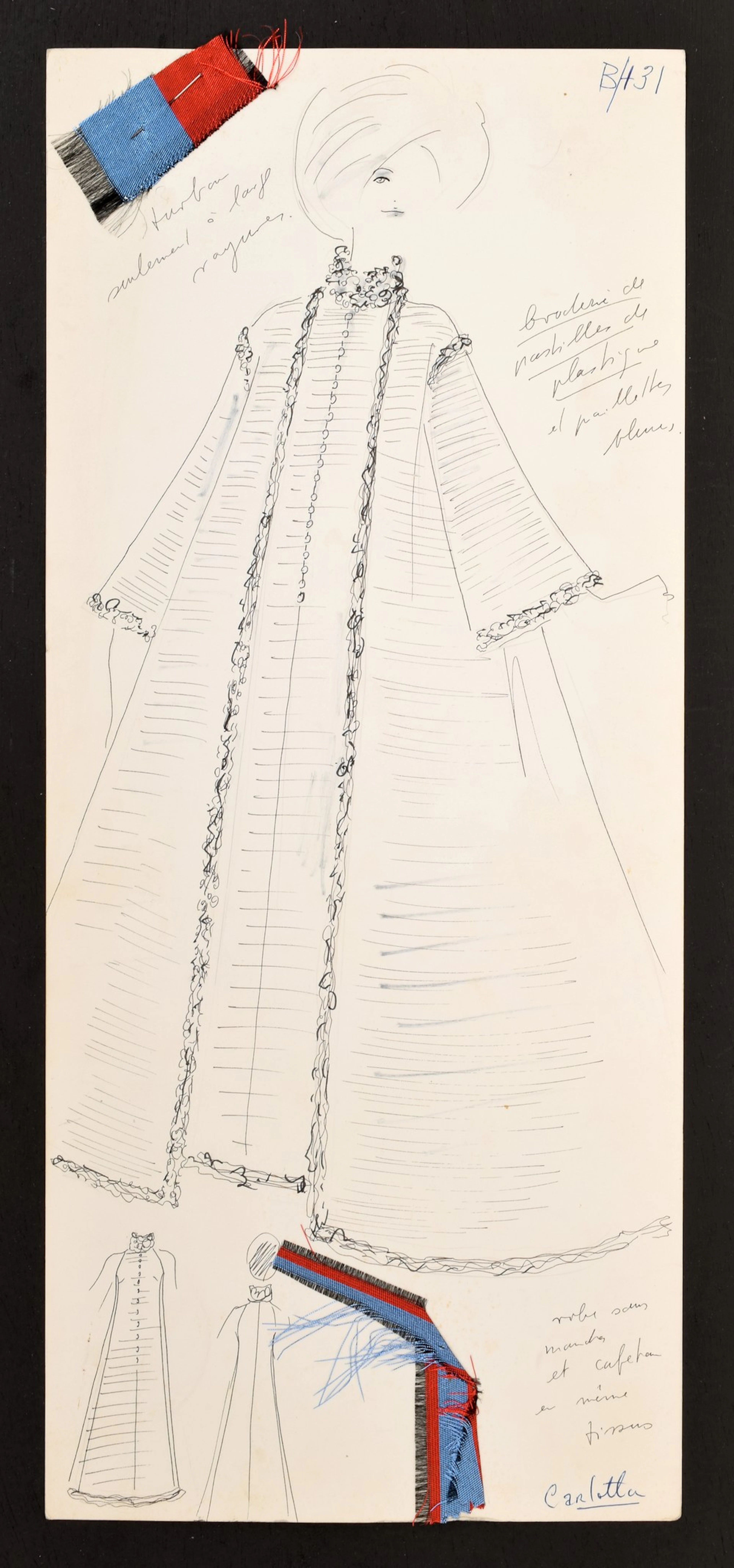 Karl Lagerfeld Fashion Drawing