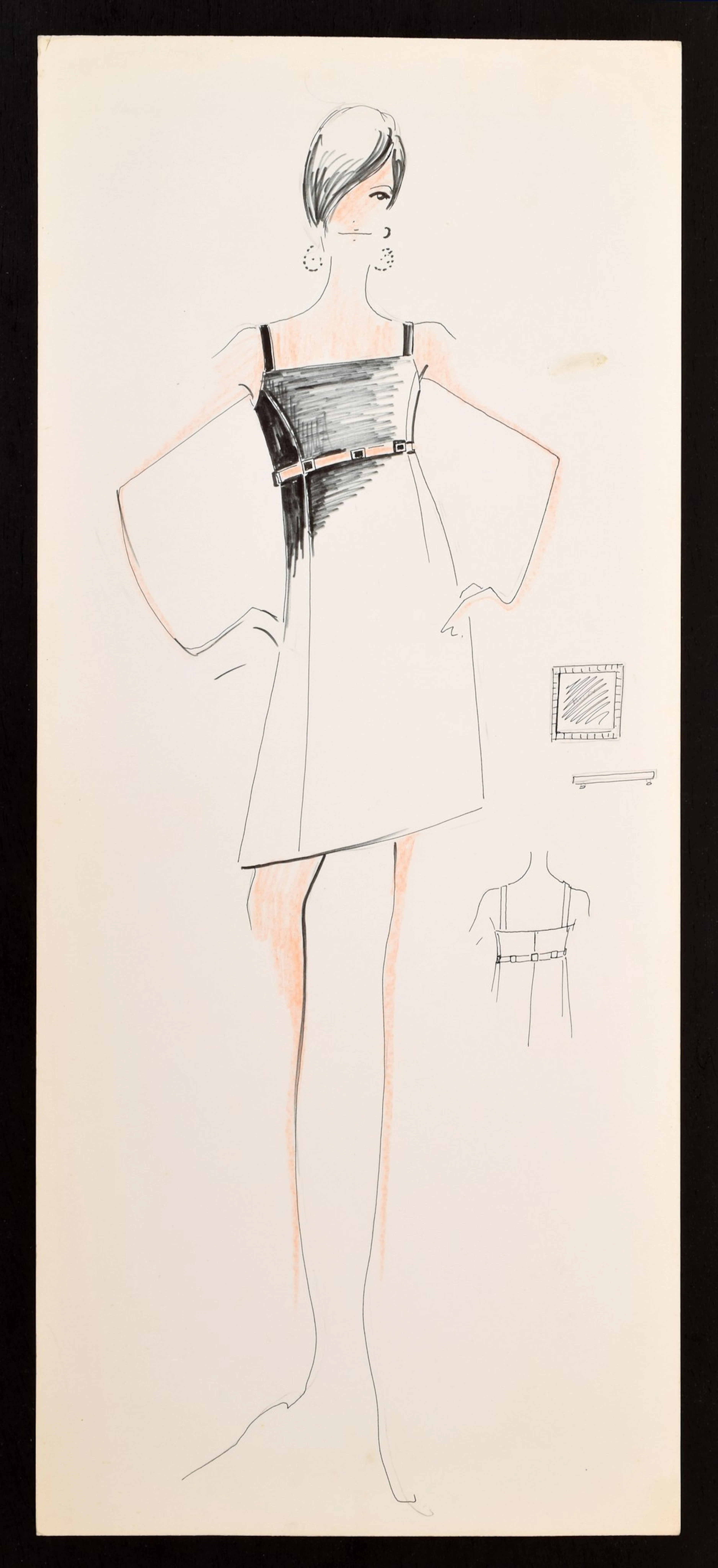 Karl Lagerfeld Fashion Drawing