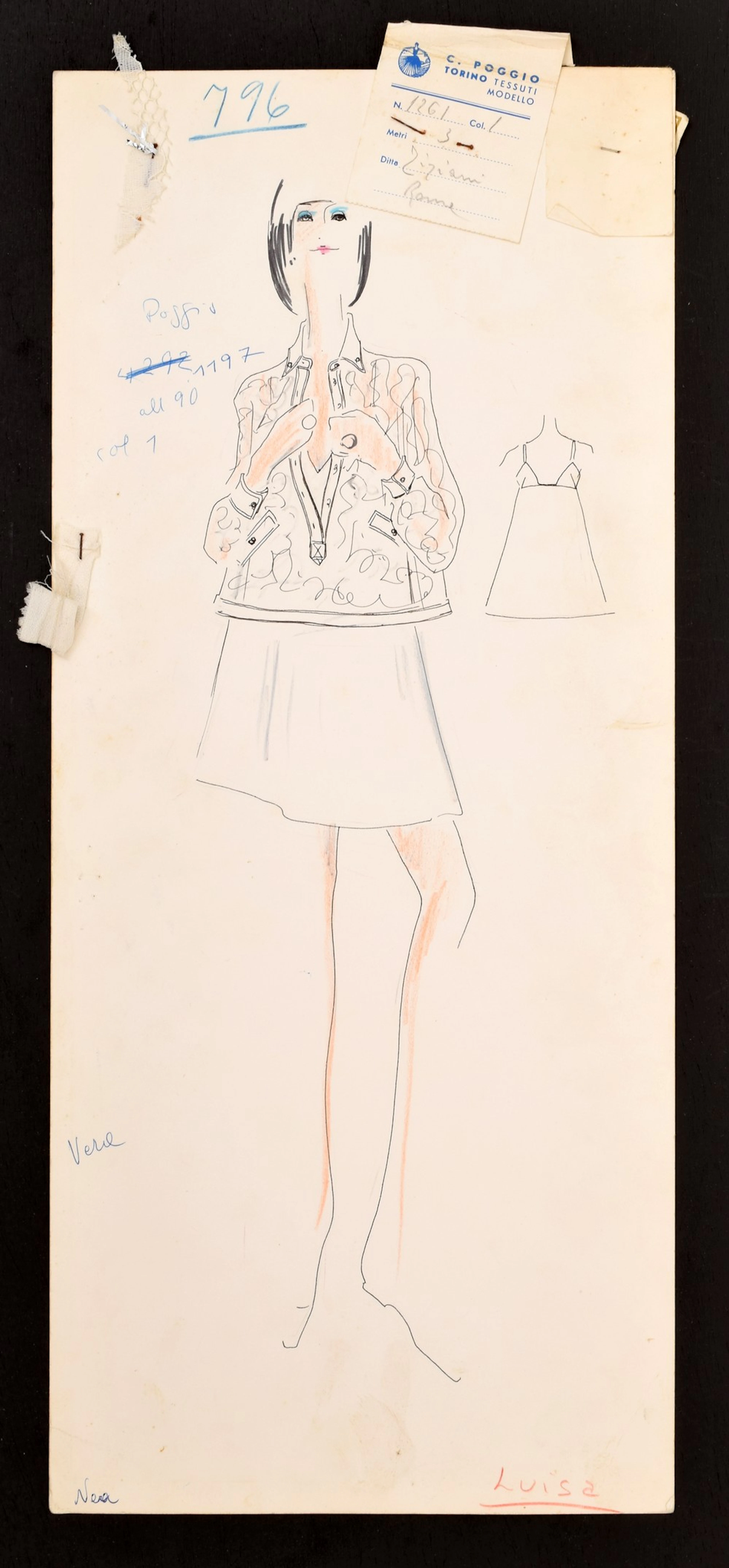 Karl Lagerfeld Fashion Drawing