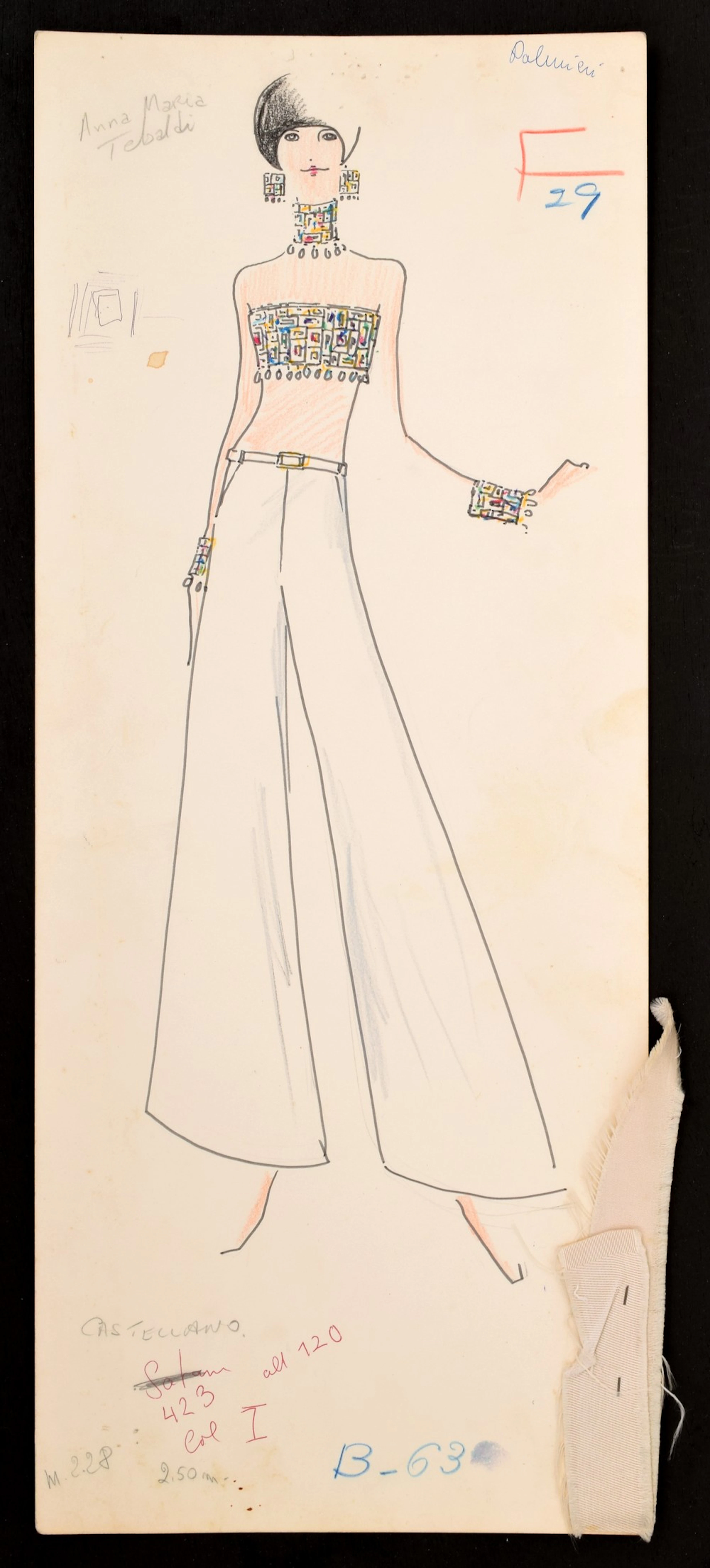 Karl Lagerfeld Fashion Drawing