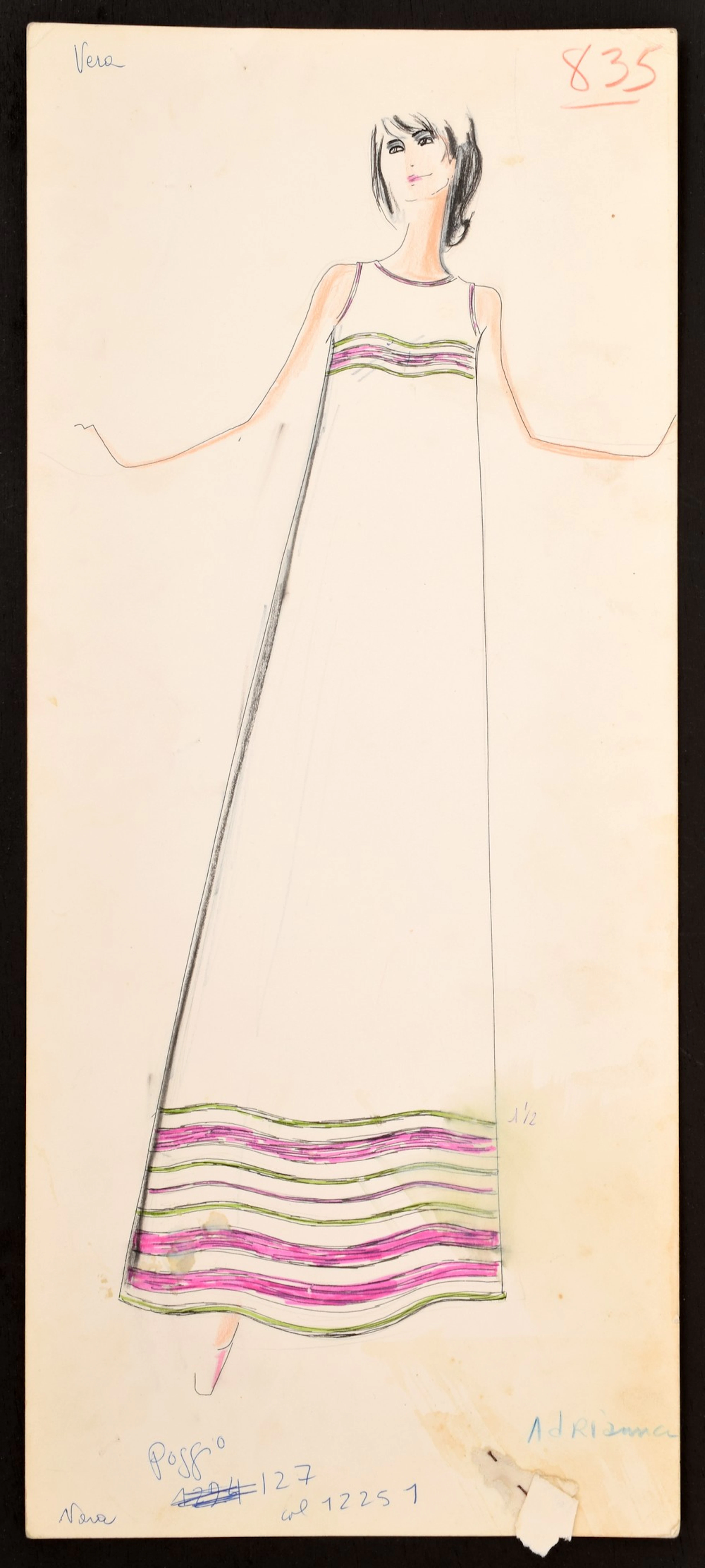 Karl Lagerfeld Fashion Drawing