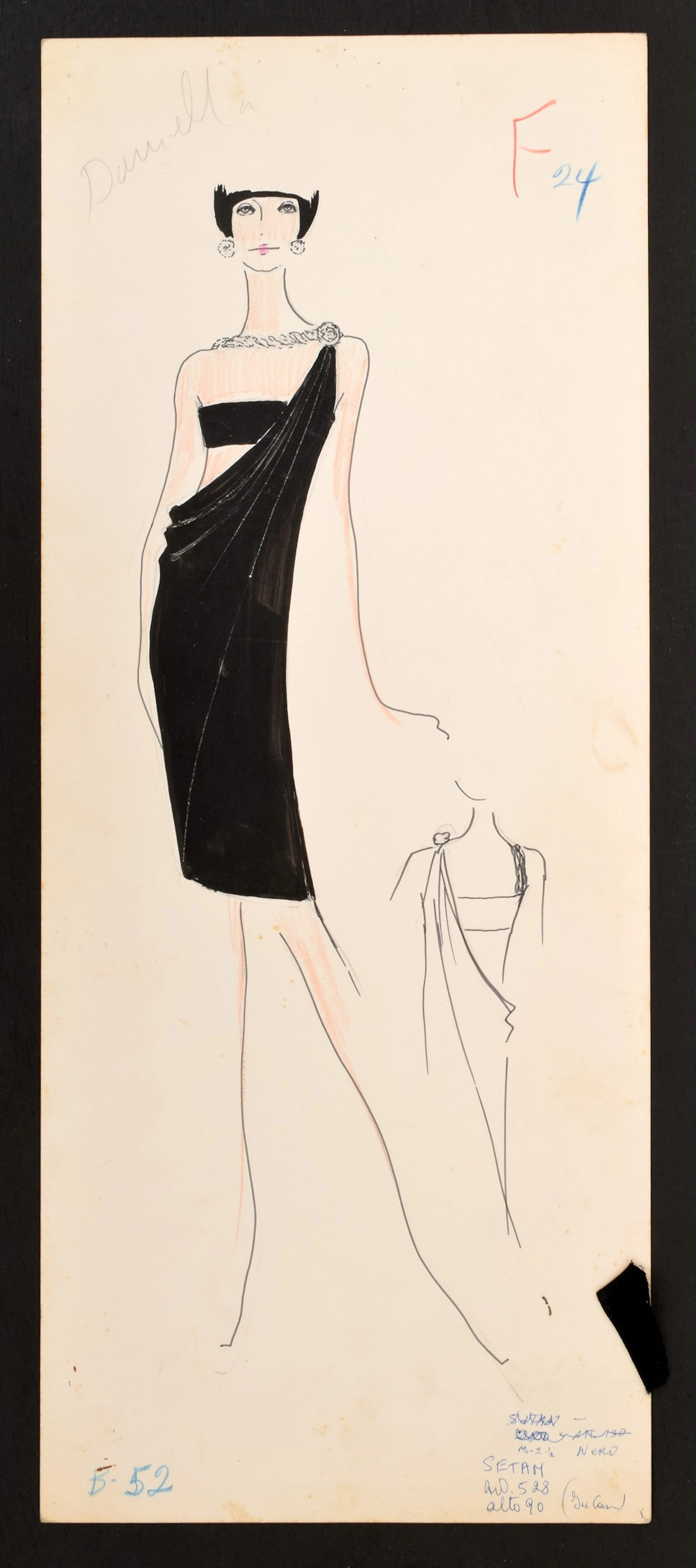 Karl Lagerfeld Fashion Drawing