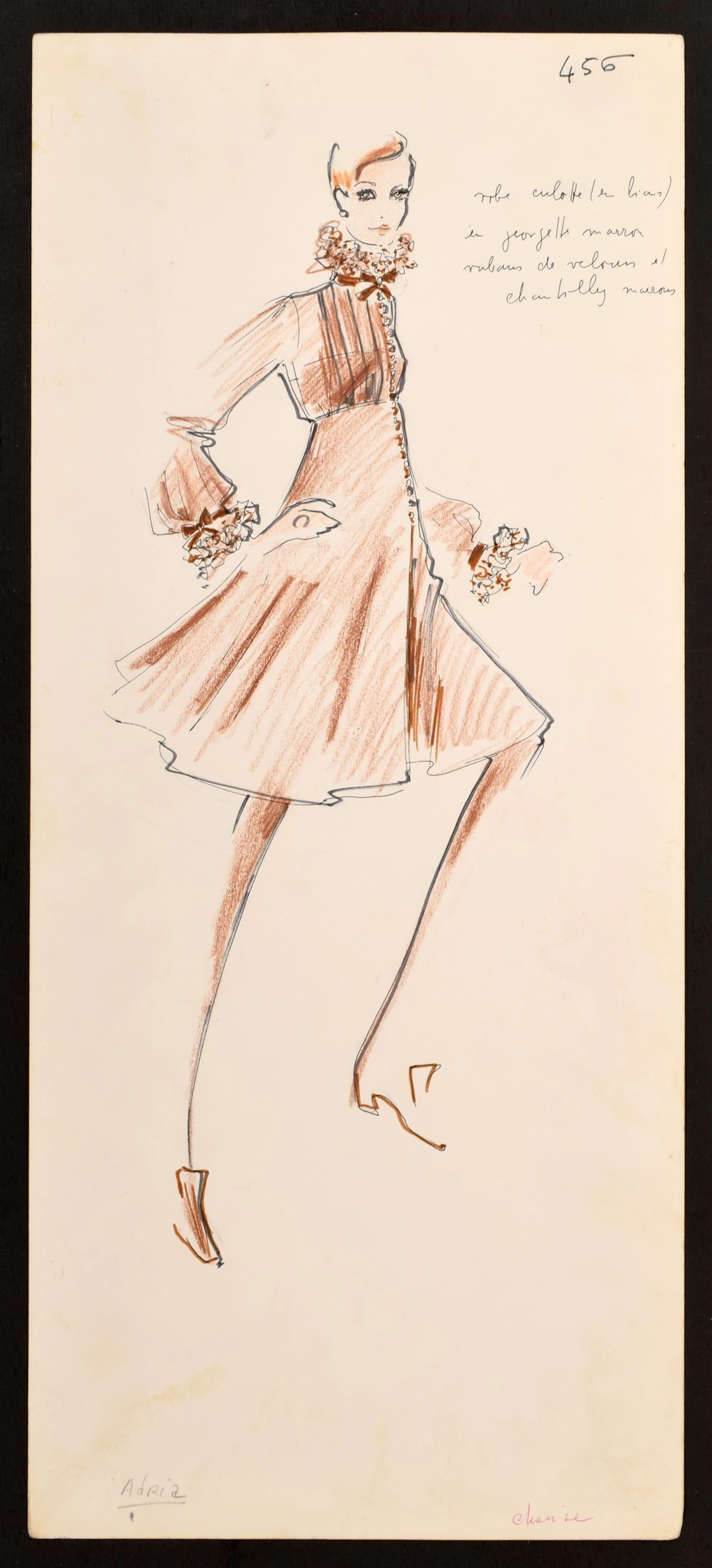 Karl Lagerfeld Fashion Drawing