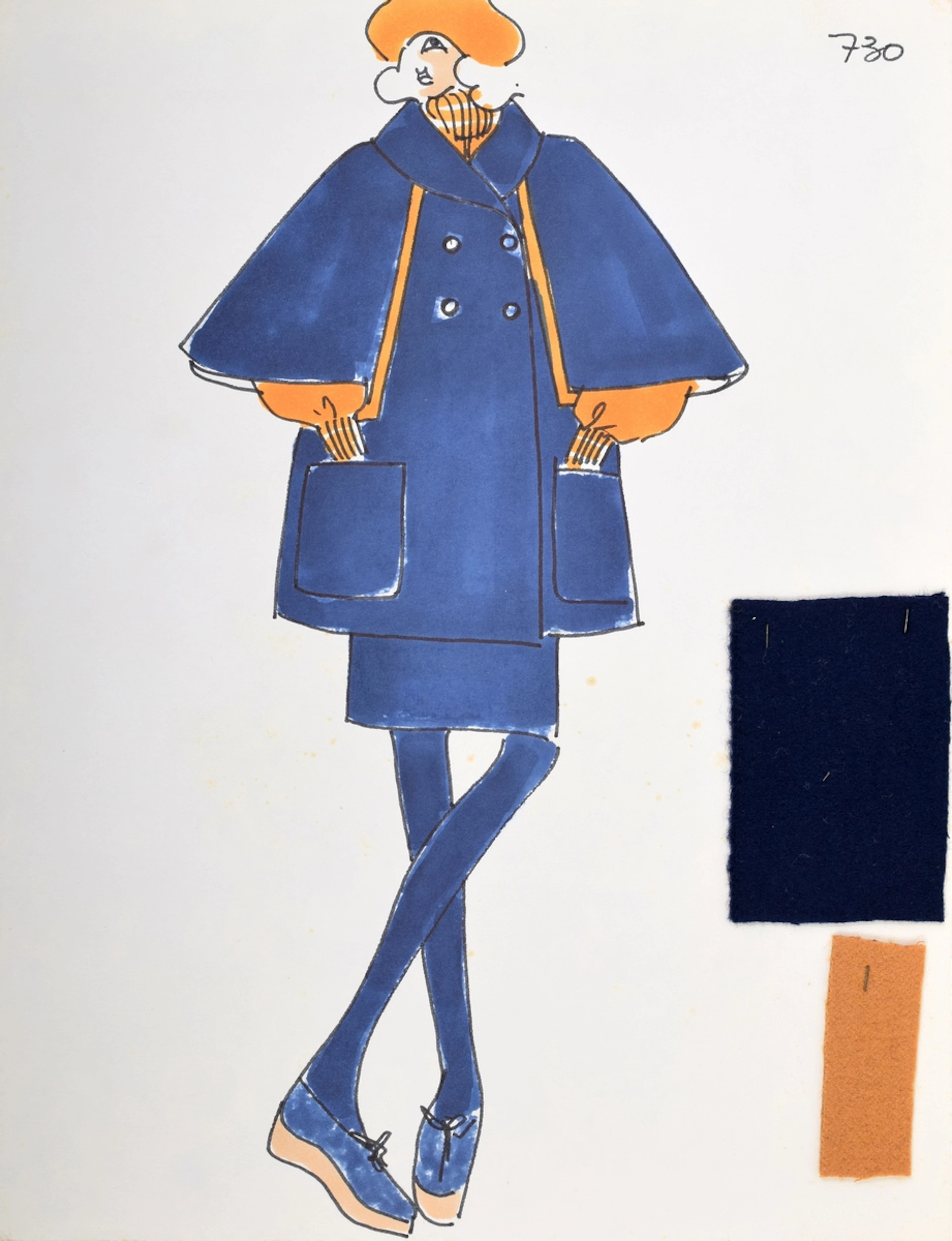 Karl Lagerfeld Fashion Drawing