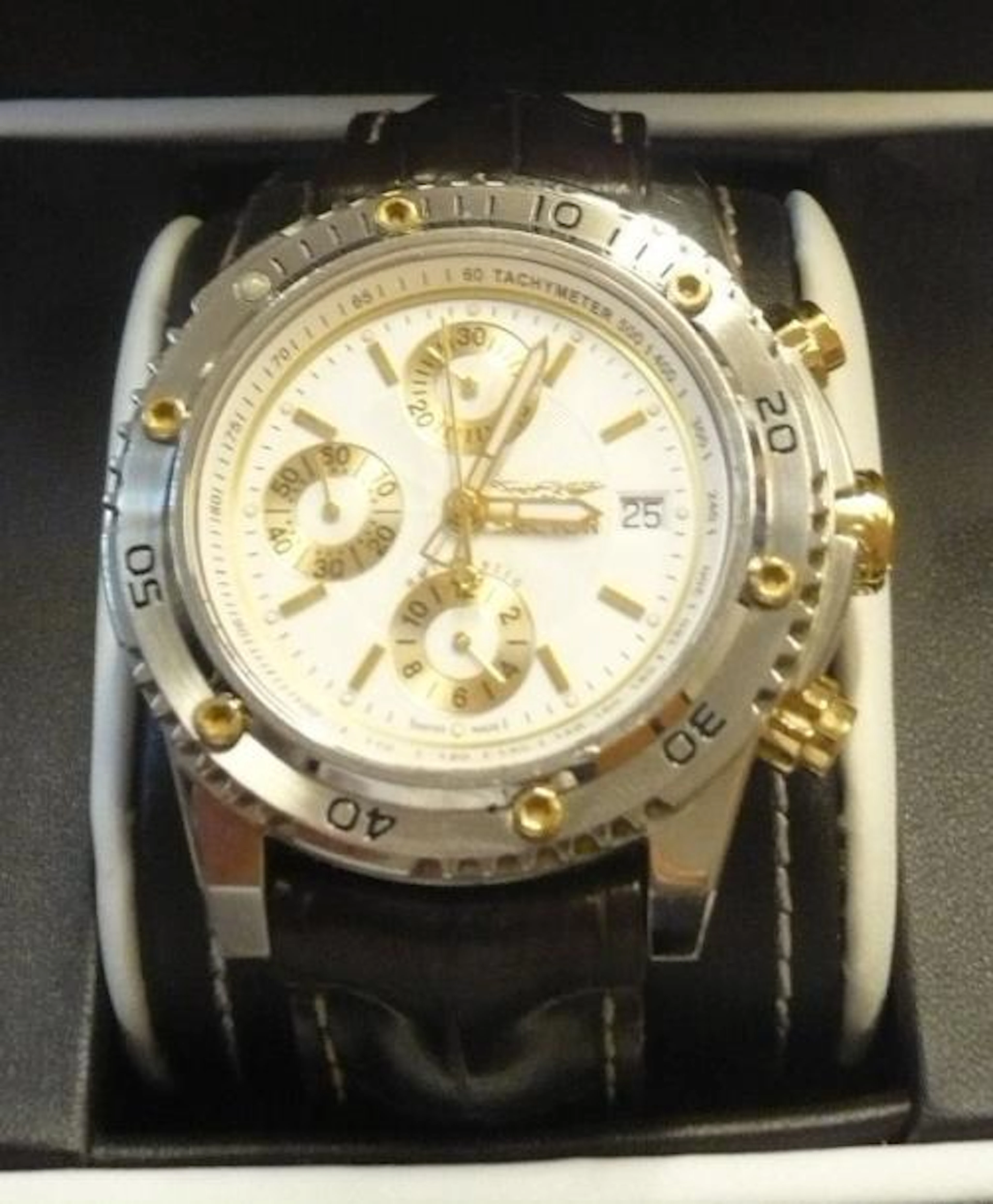 Montre bracelet d'homme chronographe