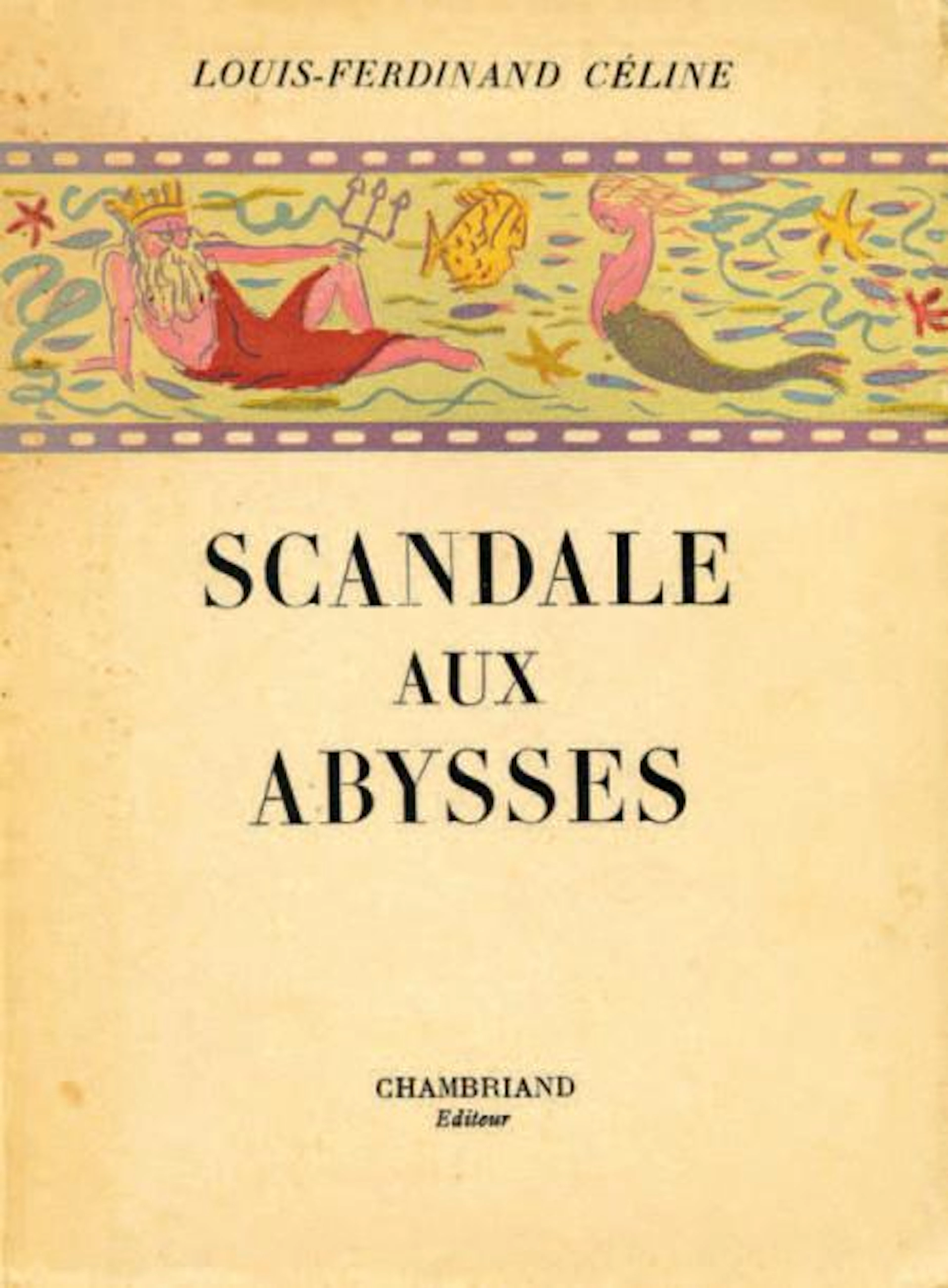 CÉLINE Louis-Ferdinand (Louis-Ferdinand Destouches, dit) [Courbevoie