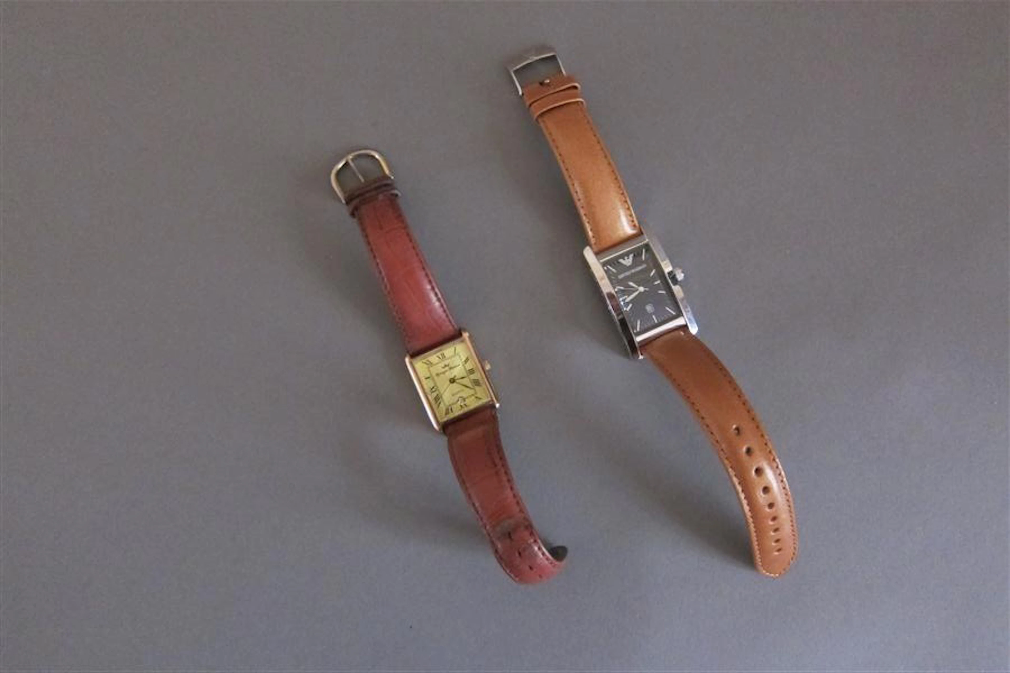 EMPORIO ARMANI, YONGER BRESSON : Lot composé…