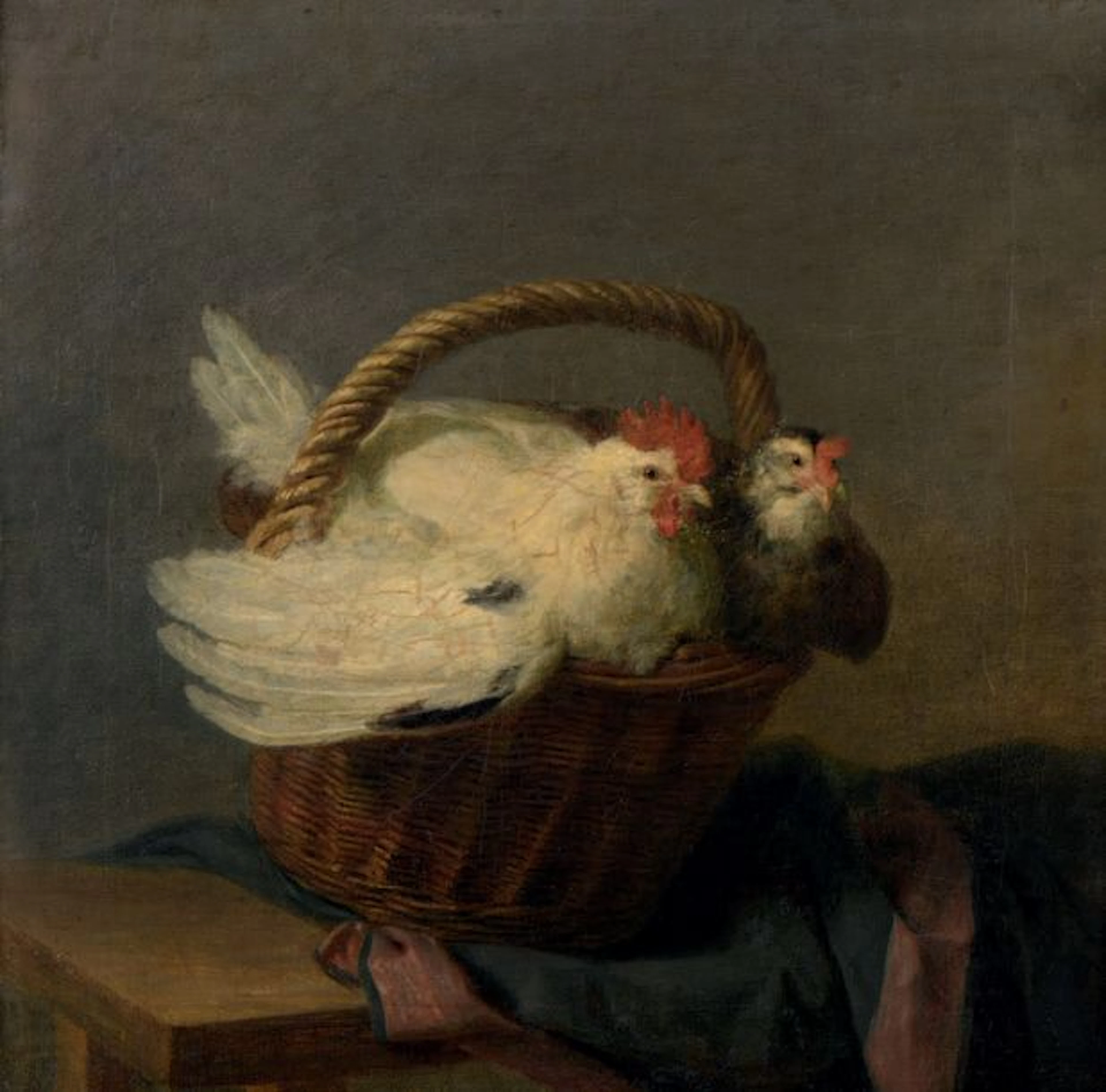 École FRANÇAISE vers 1750 dans le style de Jean Siméon CHARDIN