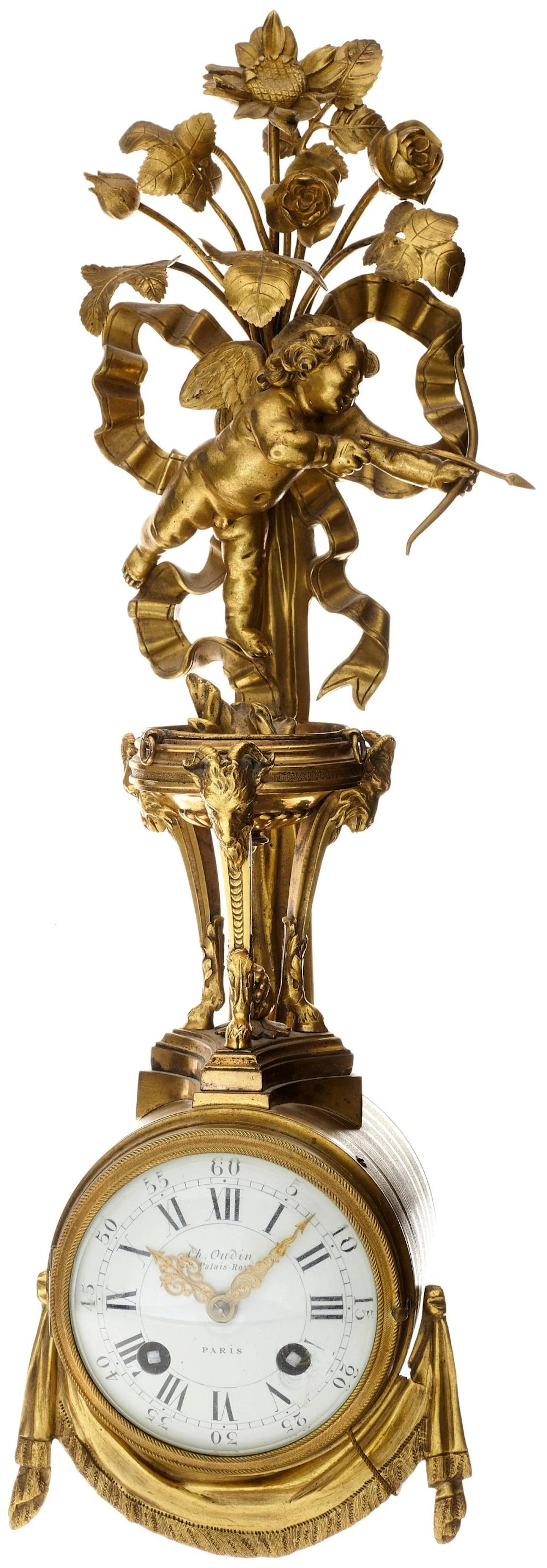 Carteluhr Restauration "Charles Oudin"
