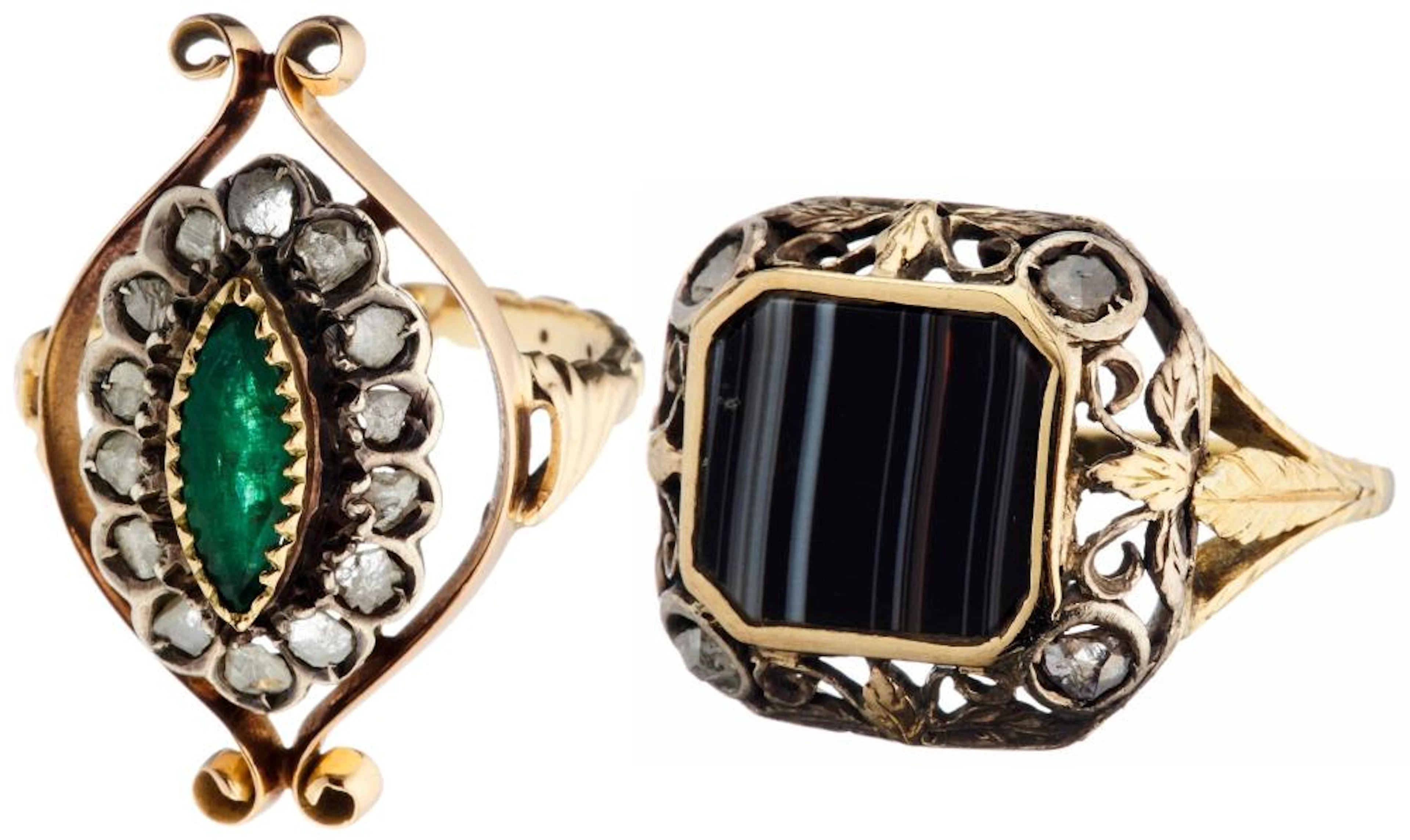 Zwei Diamant-Ringe