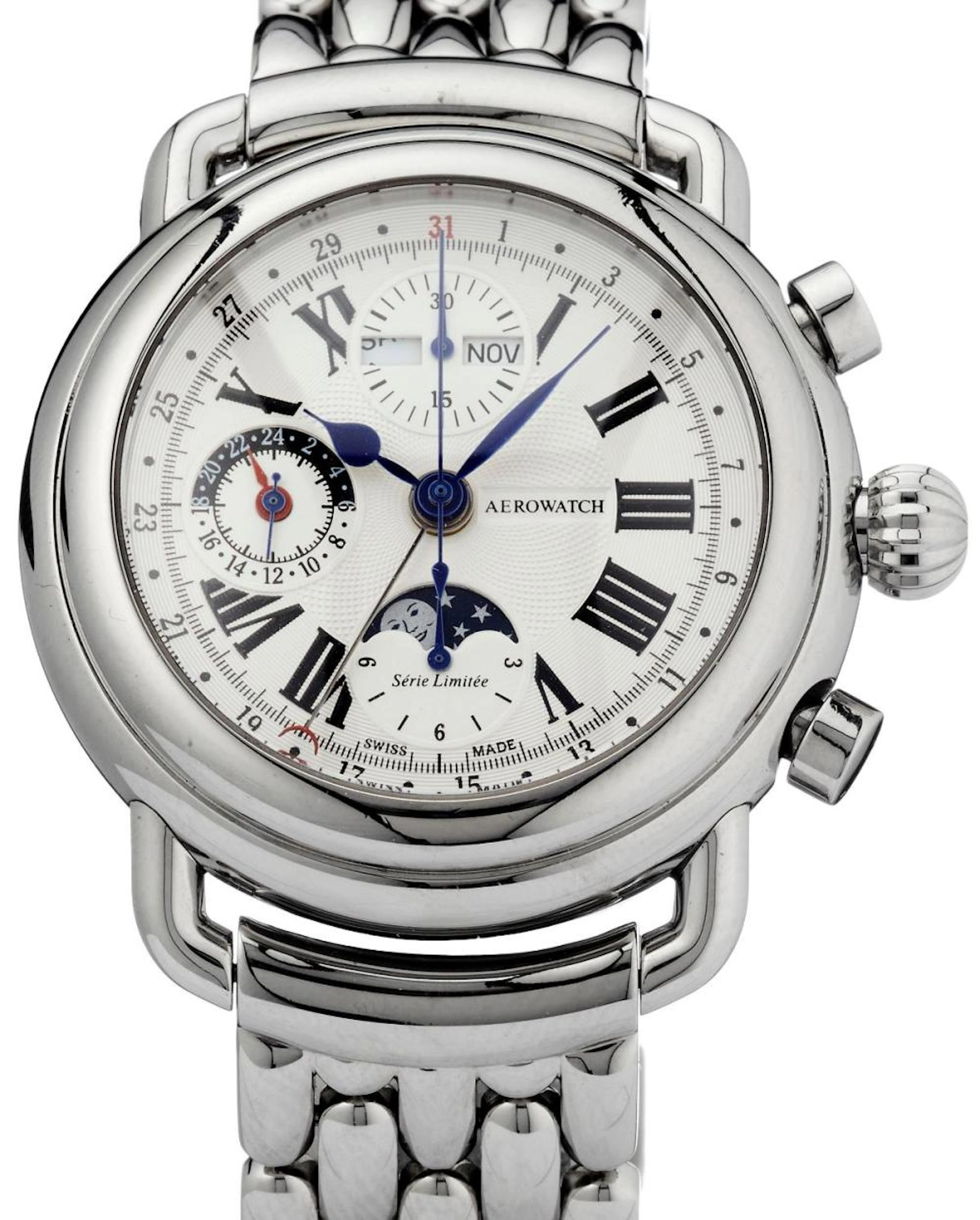 Armbanduhr Chronograph Aerowatch "1942"