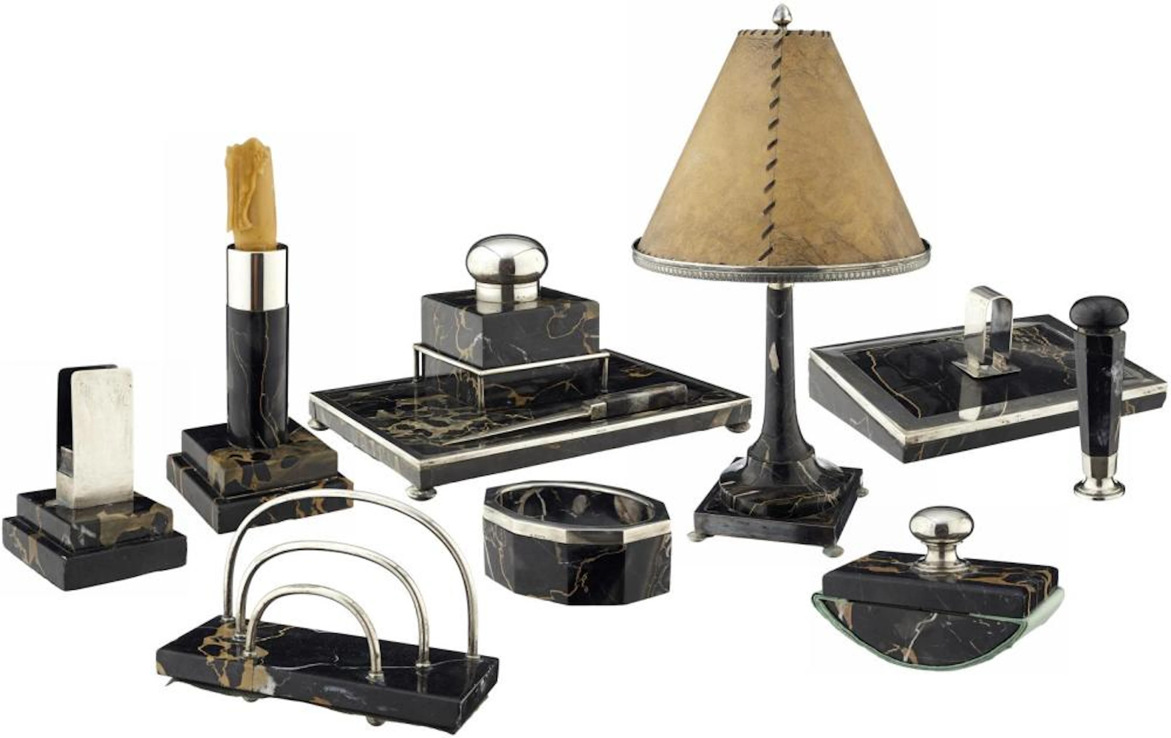 Schreibtischset Art Déco