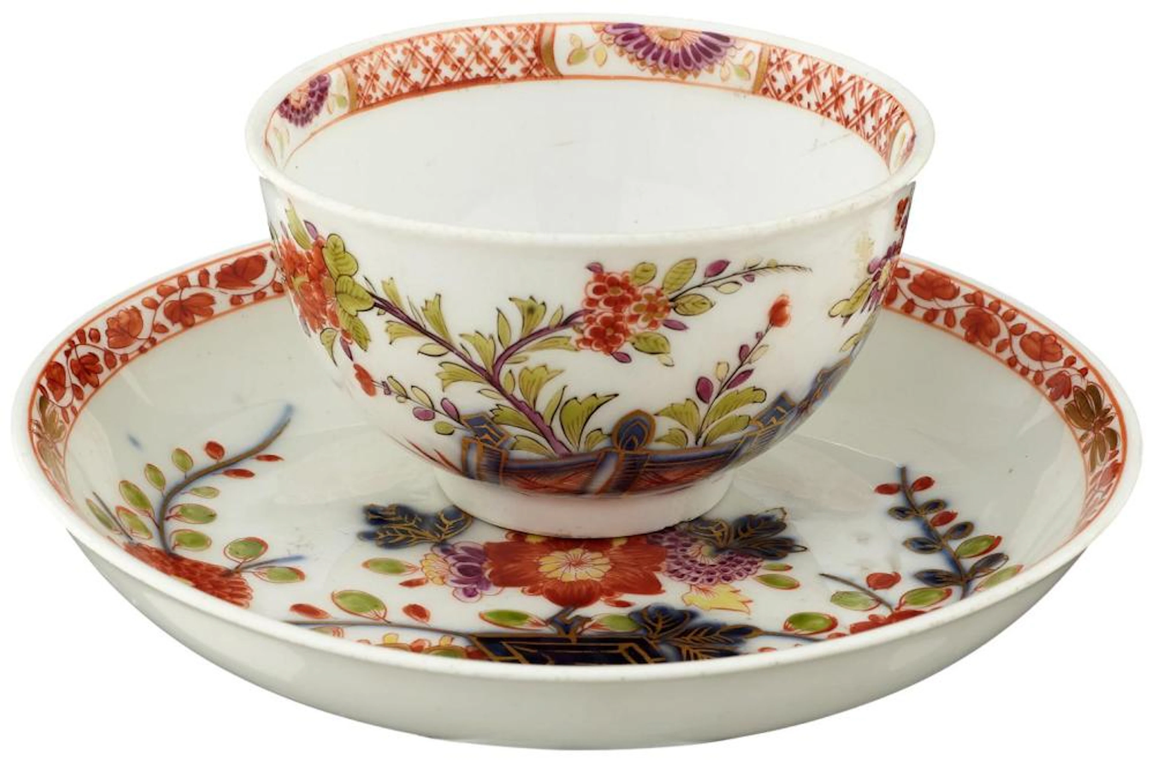 Tasse mit Untertasse Meisse
