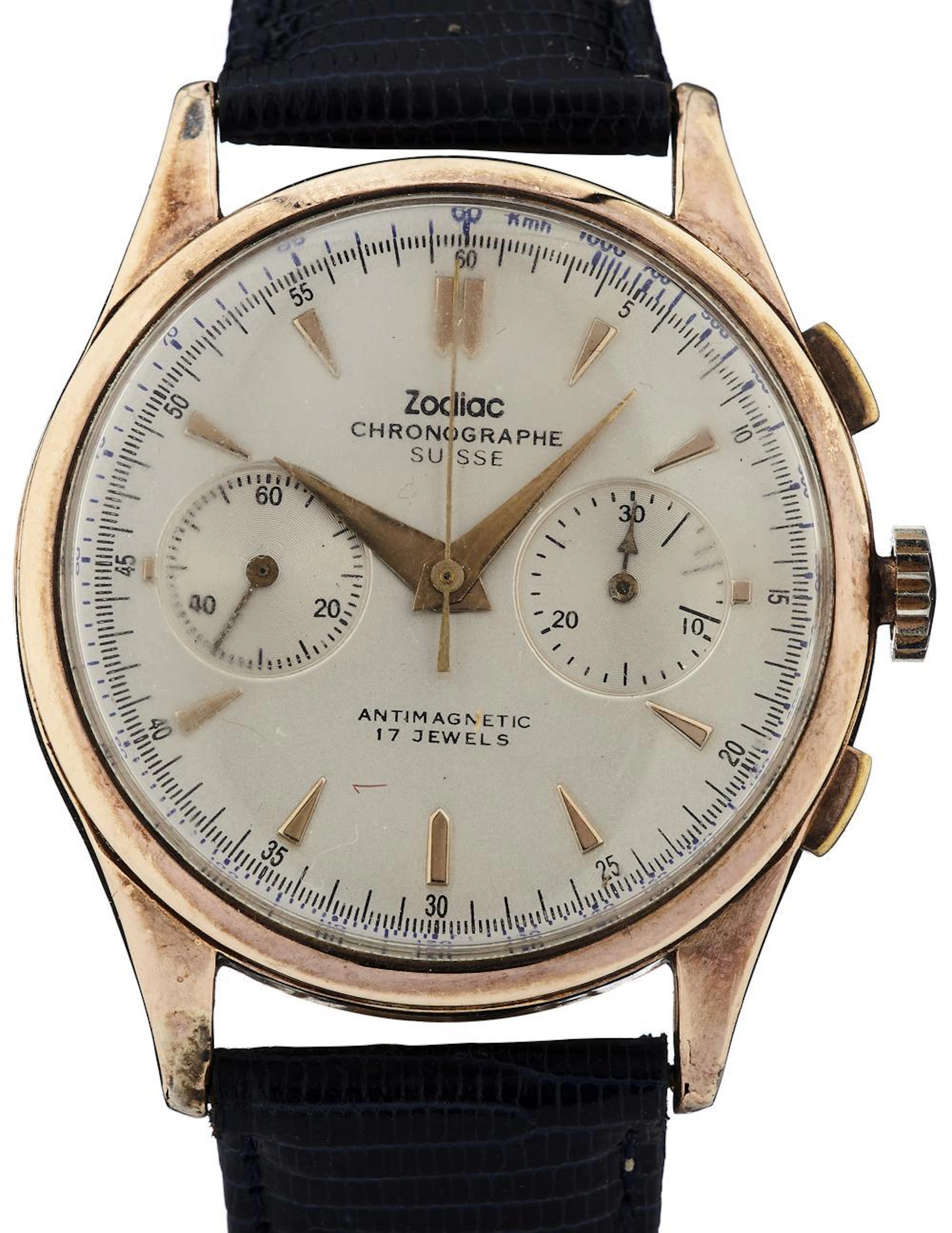 Armbanduhr Chronographe Suisse "Zodiac"