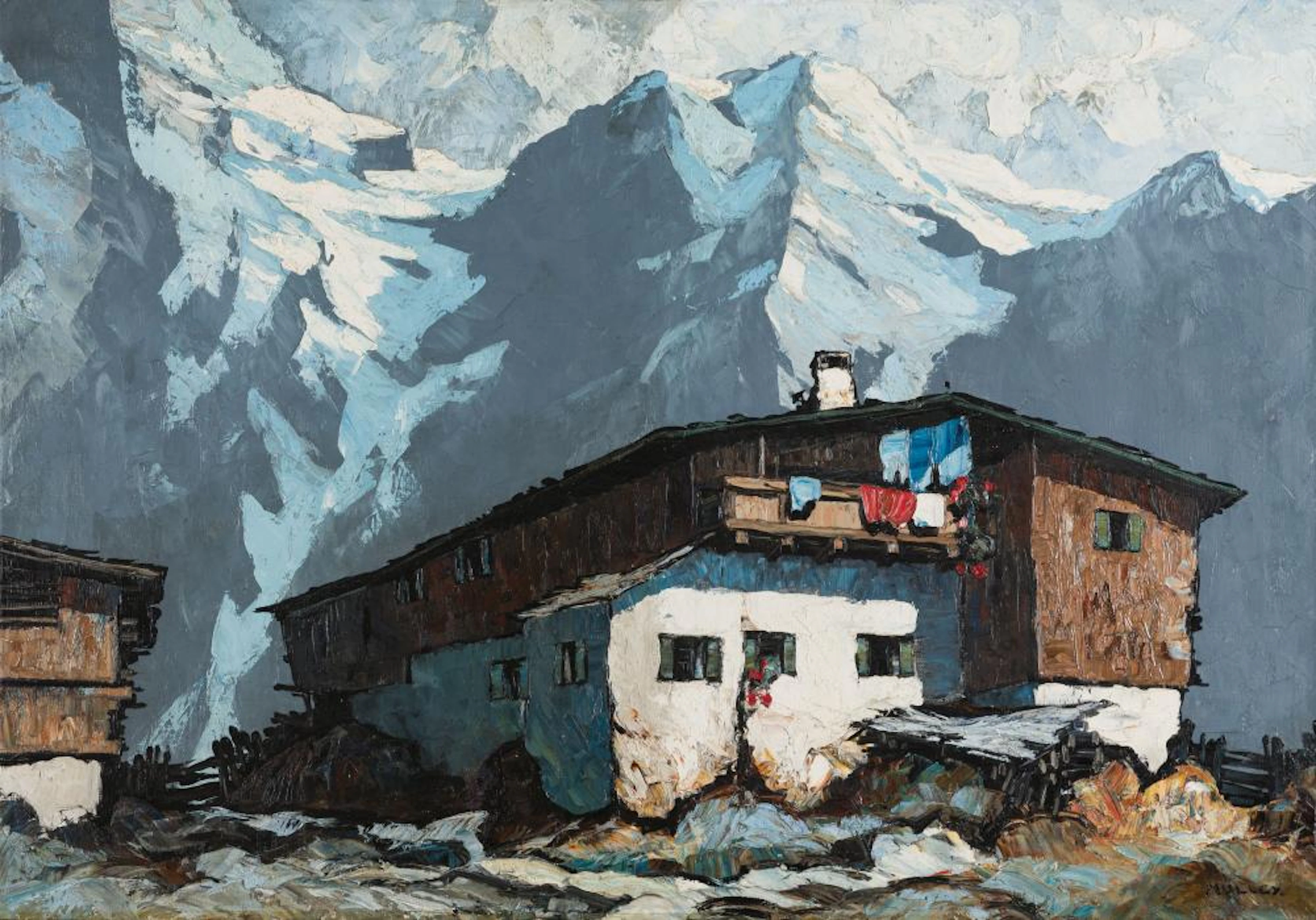 Farm in the Mountains