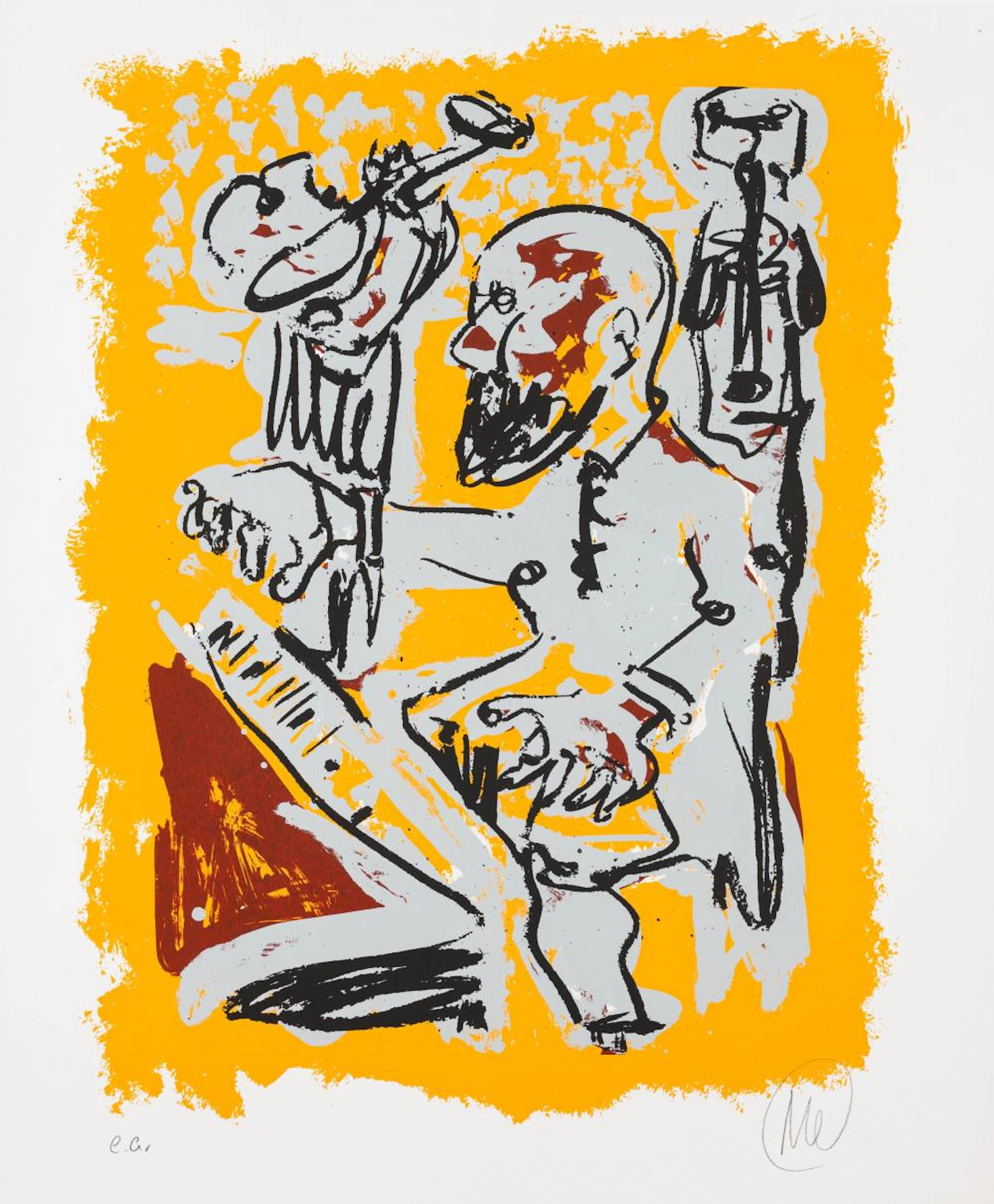 Untitled - Motif: ML at the Piano, 2011