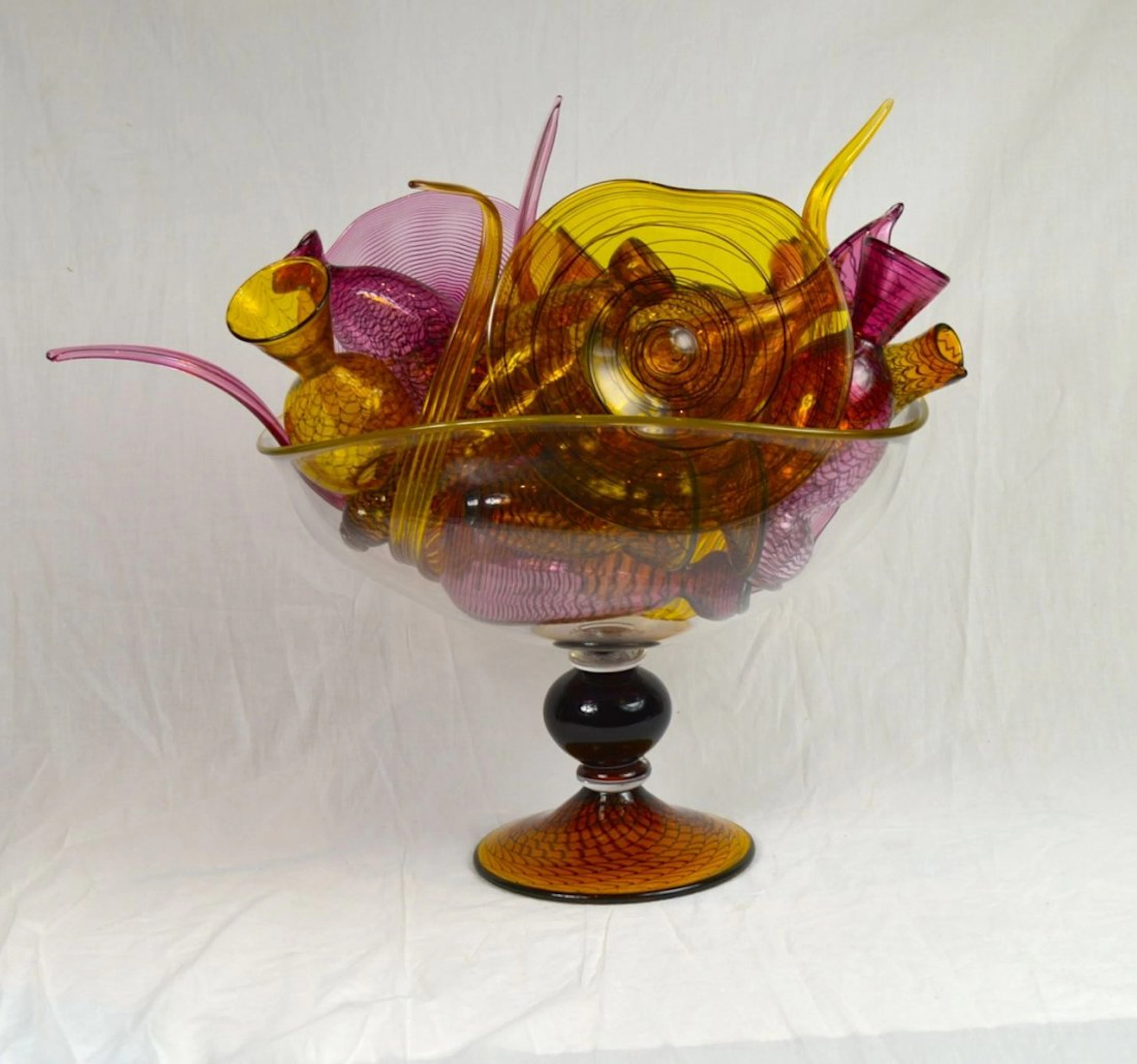 Christian thirion hand blown glass