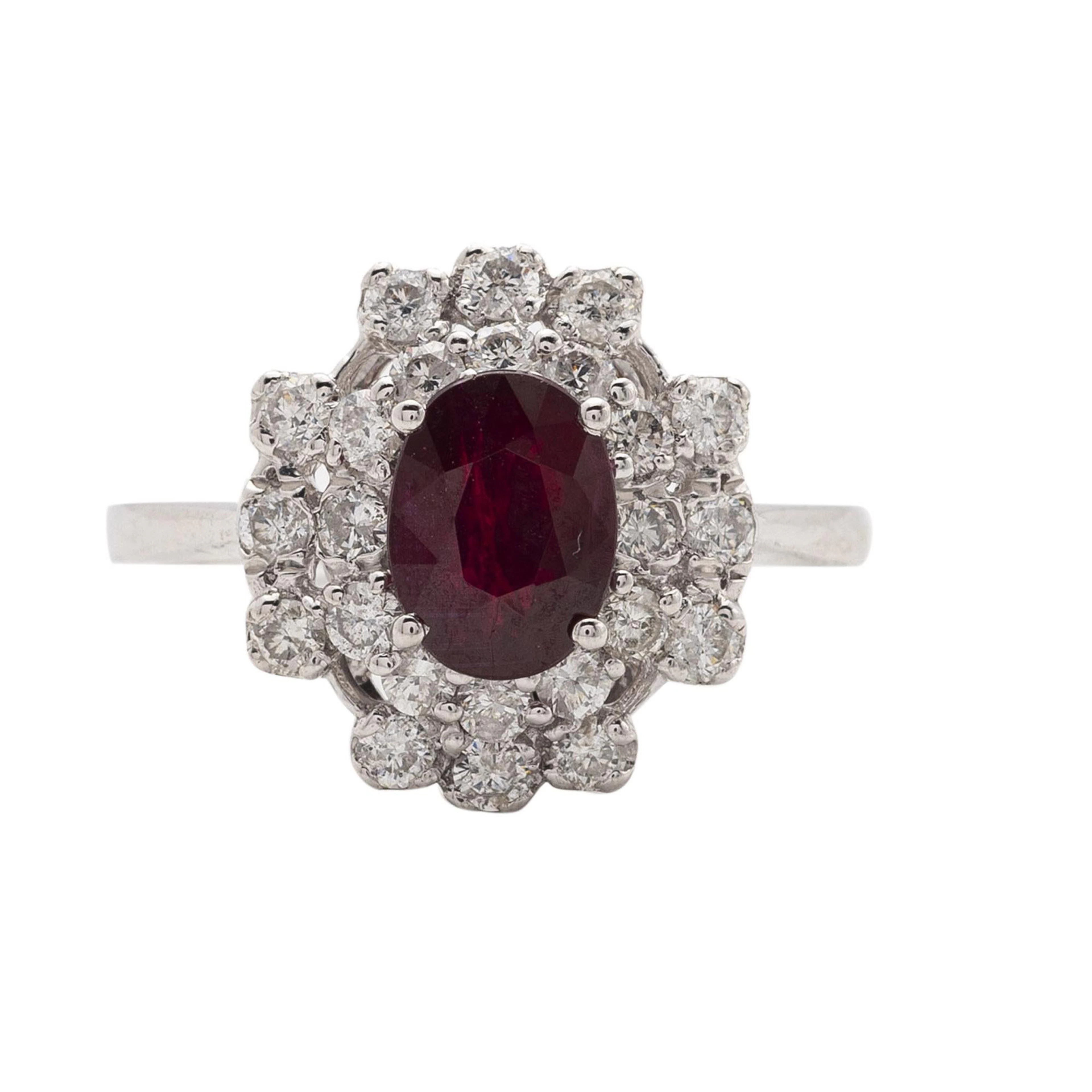 Ruby and Diamond Ring