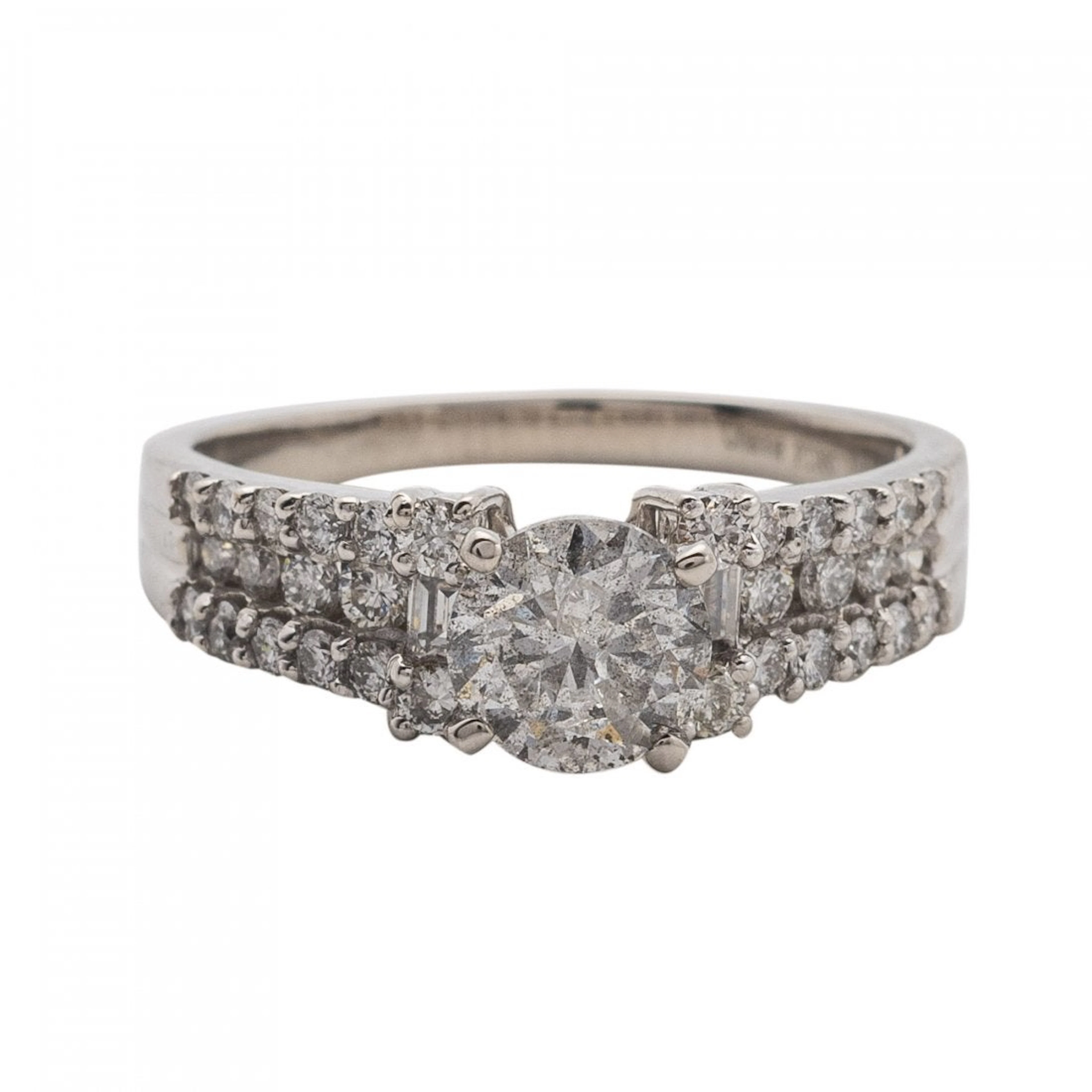 Platinum and Diamond Ring