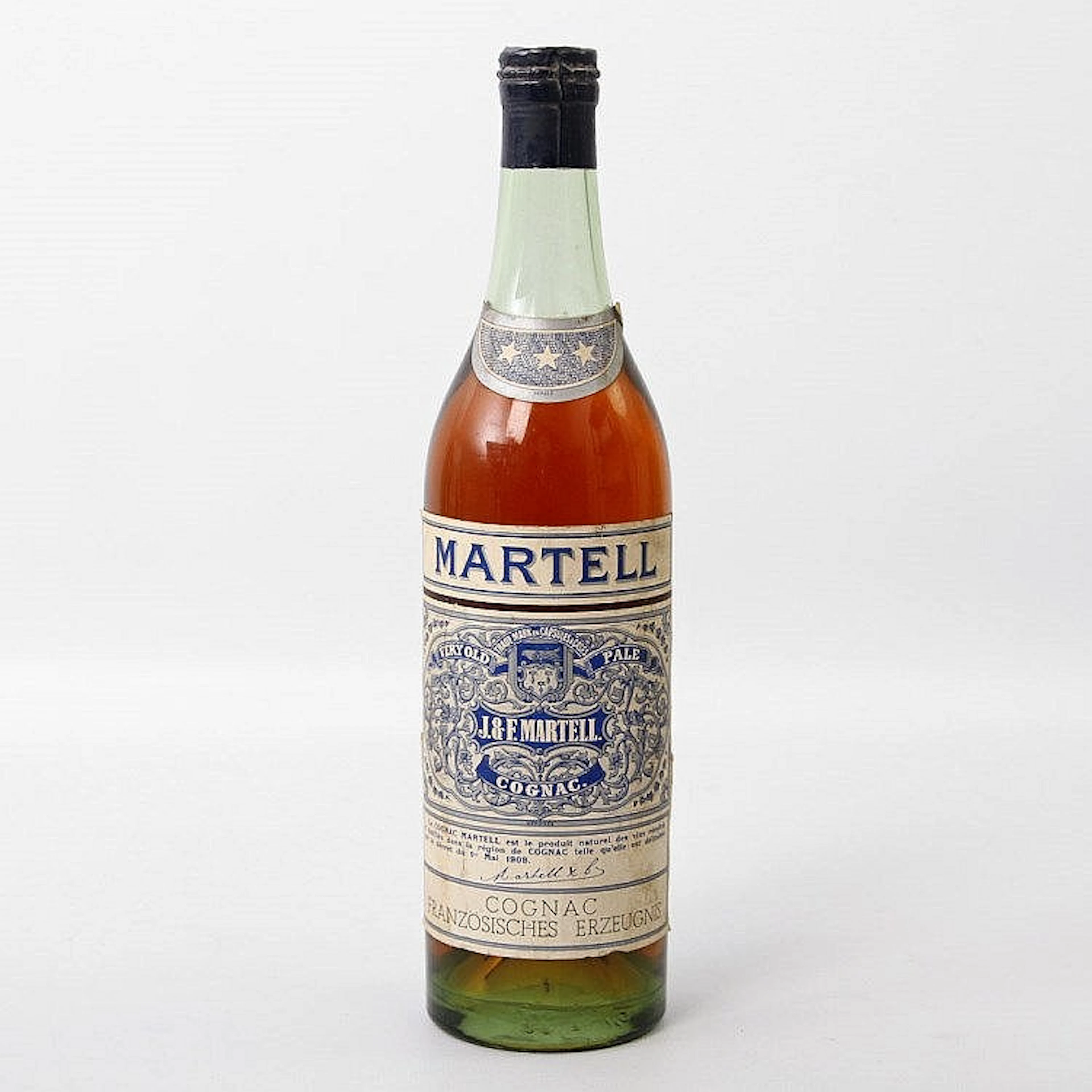 1 Flasche "Martell" Cognac,