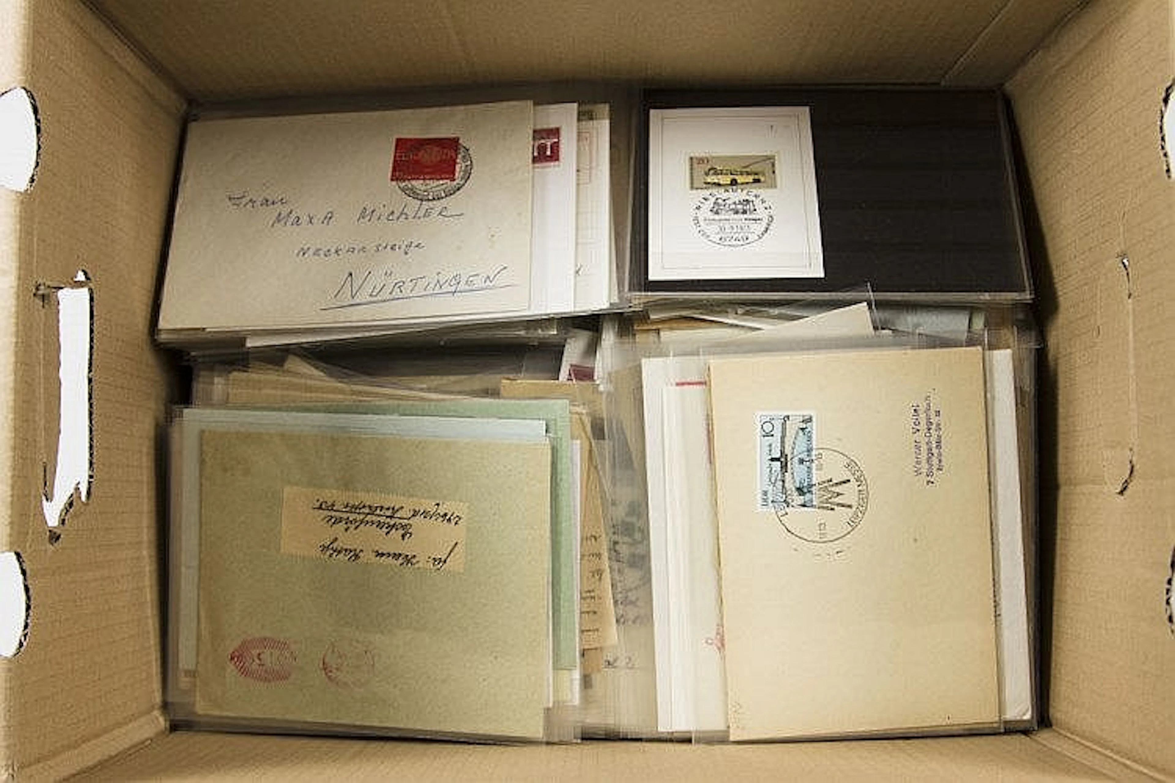 Briefmarken - Super Bestand von einigen hundert Belegen von Alt bis Neu