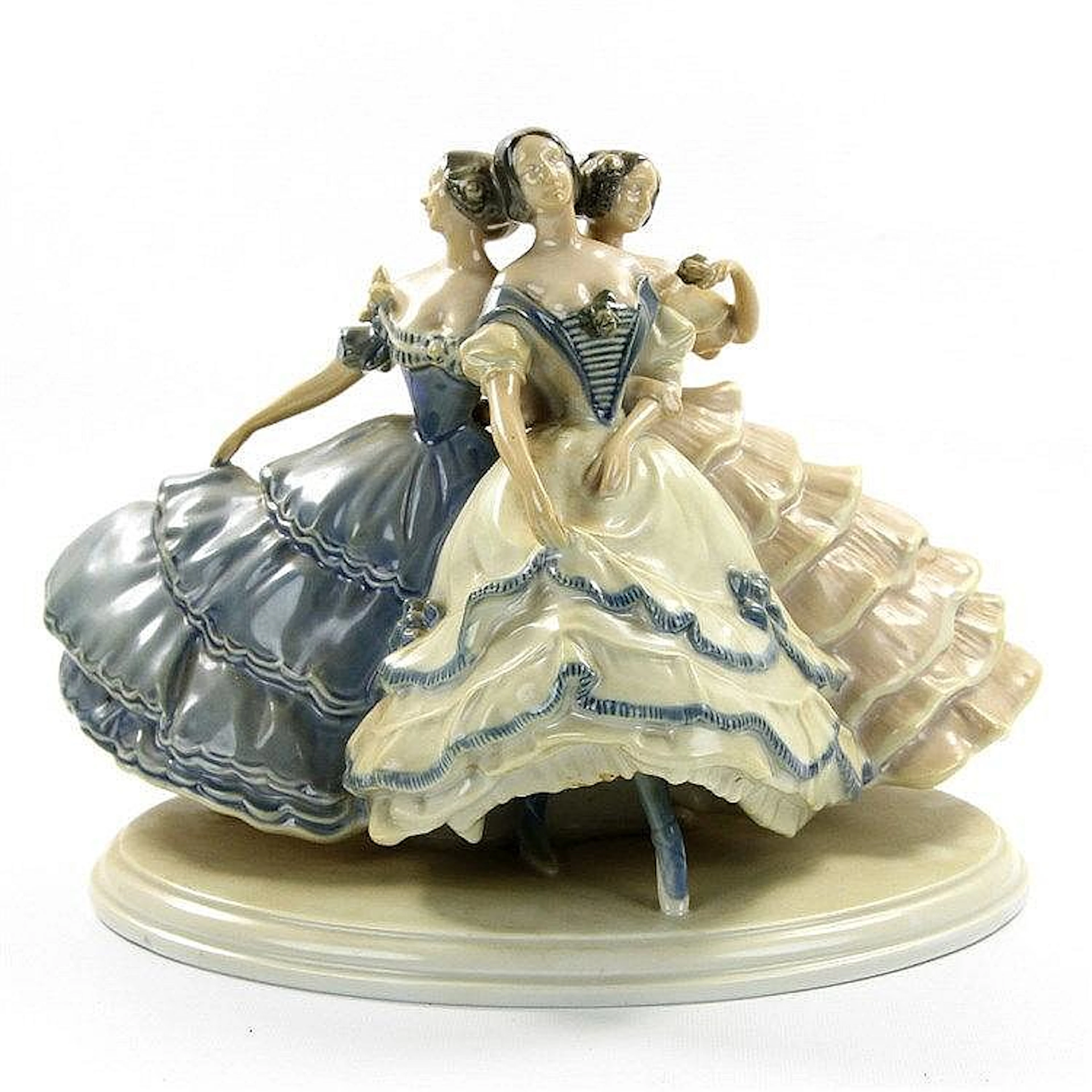 ROSENTHAL Figurengruppe "Tanzlust", um 1915,