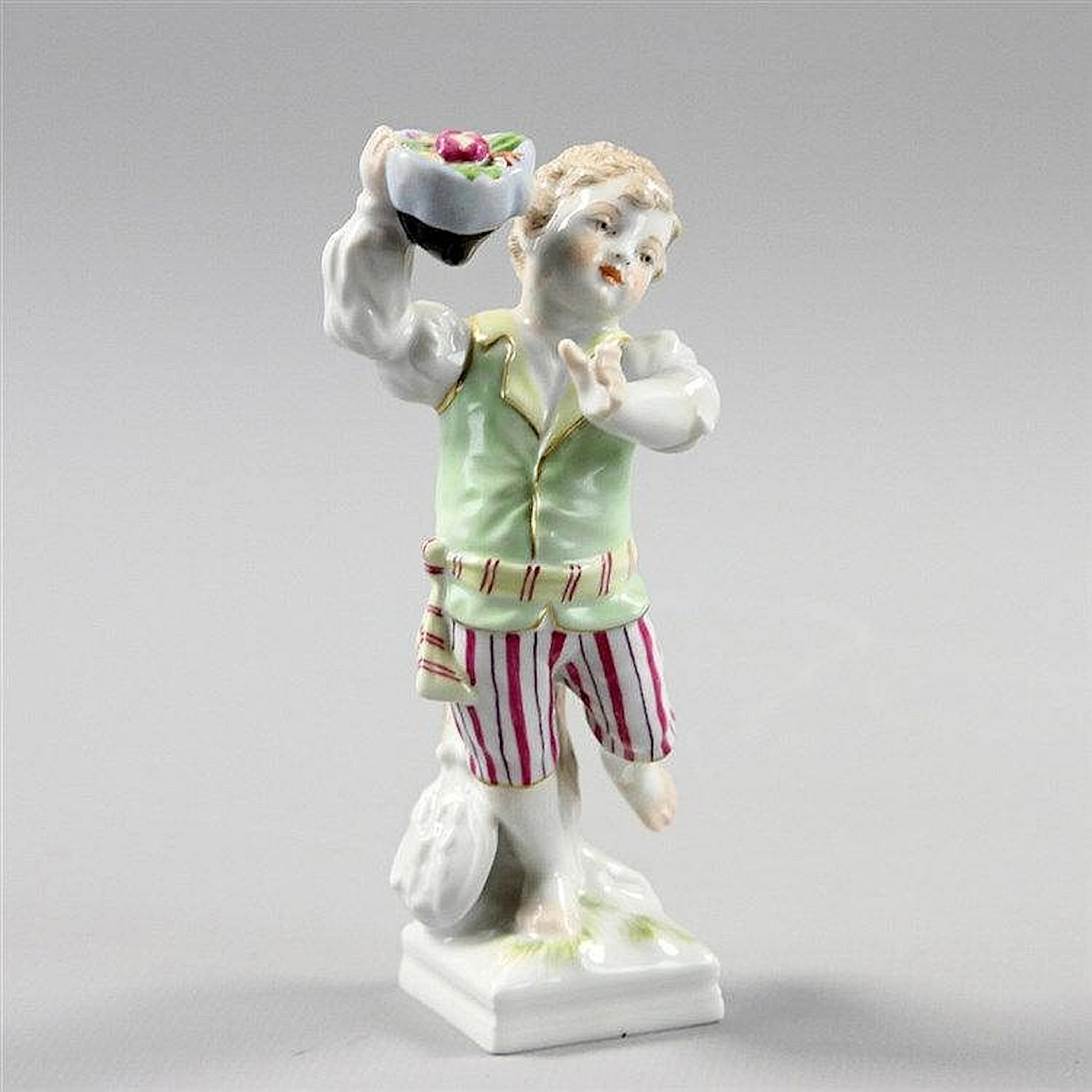 KPM BERLIN Monatsfigur "Sternzeichen Zwilling", 20.Jh., 1.Wahl,