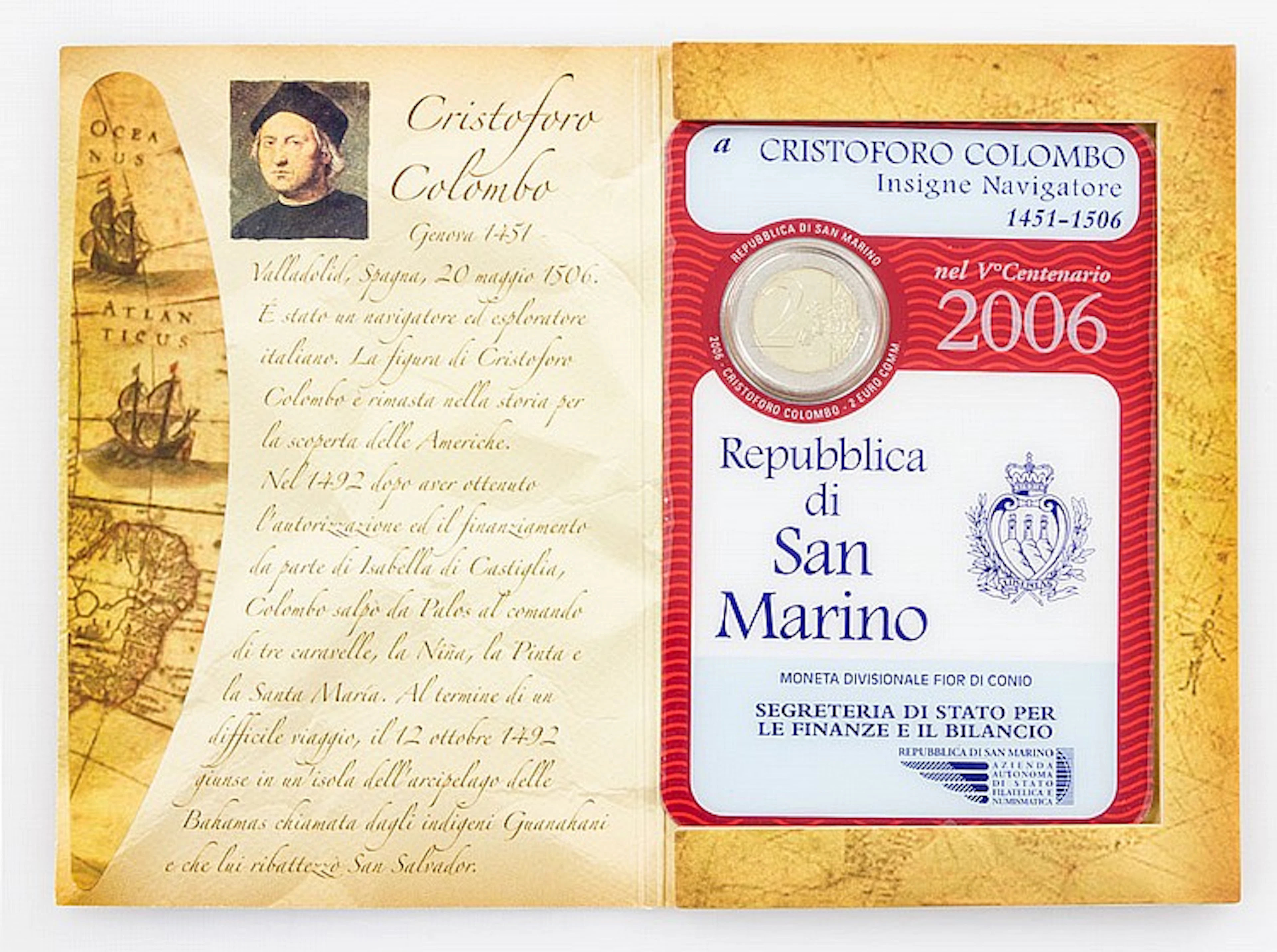 San Marino - 2 Euro 2006,