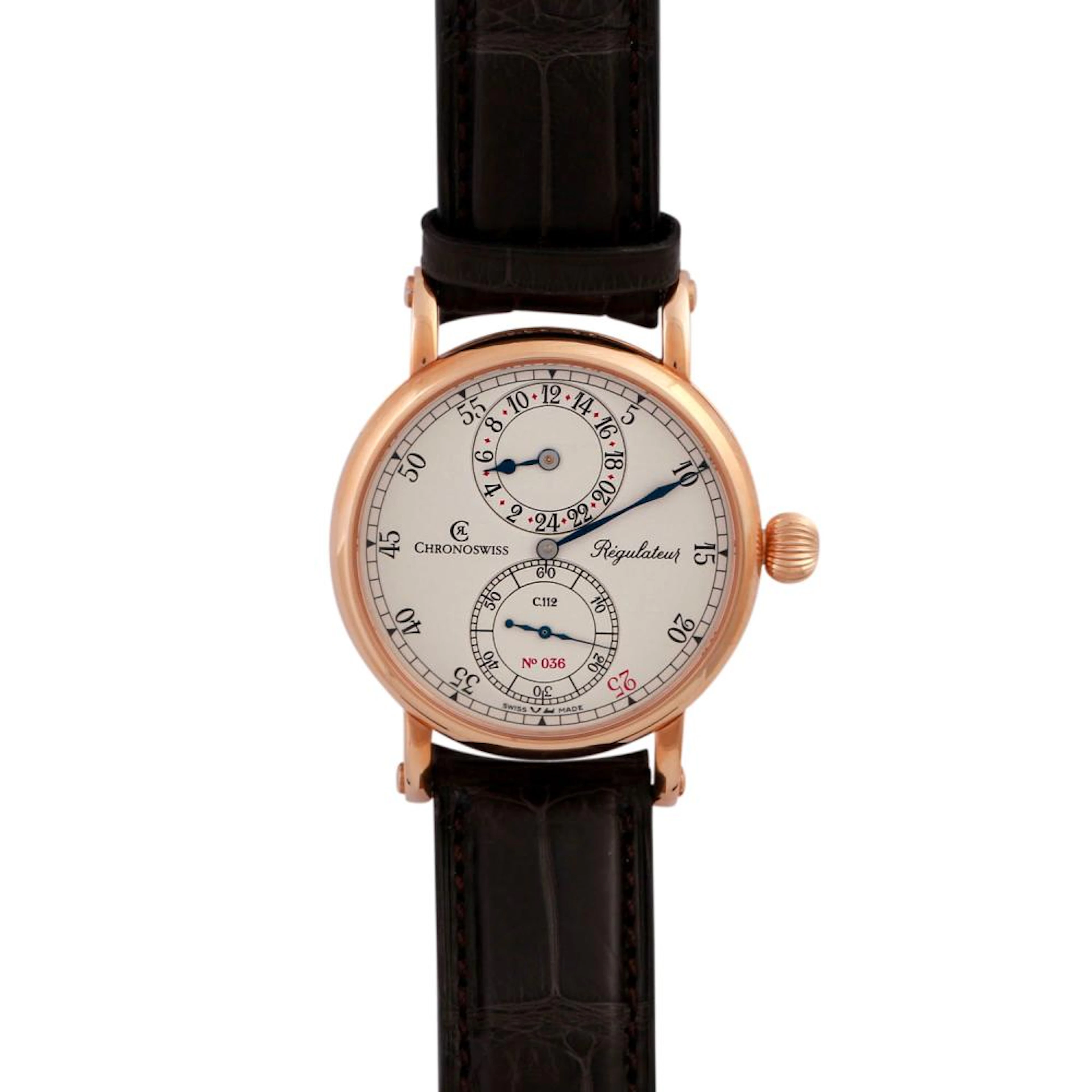 CHRONOSWISS Régulateur 24 Herrenuhr, Ref. CH 1121 R.