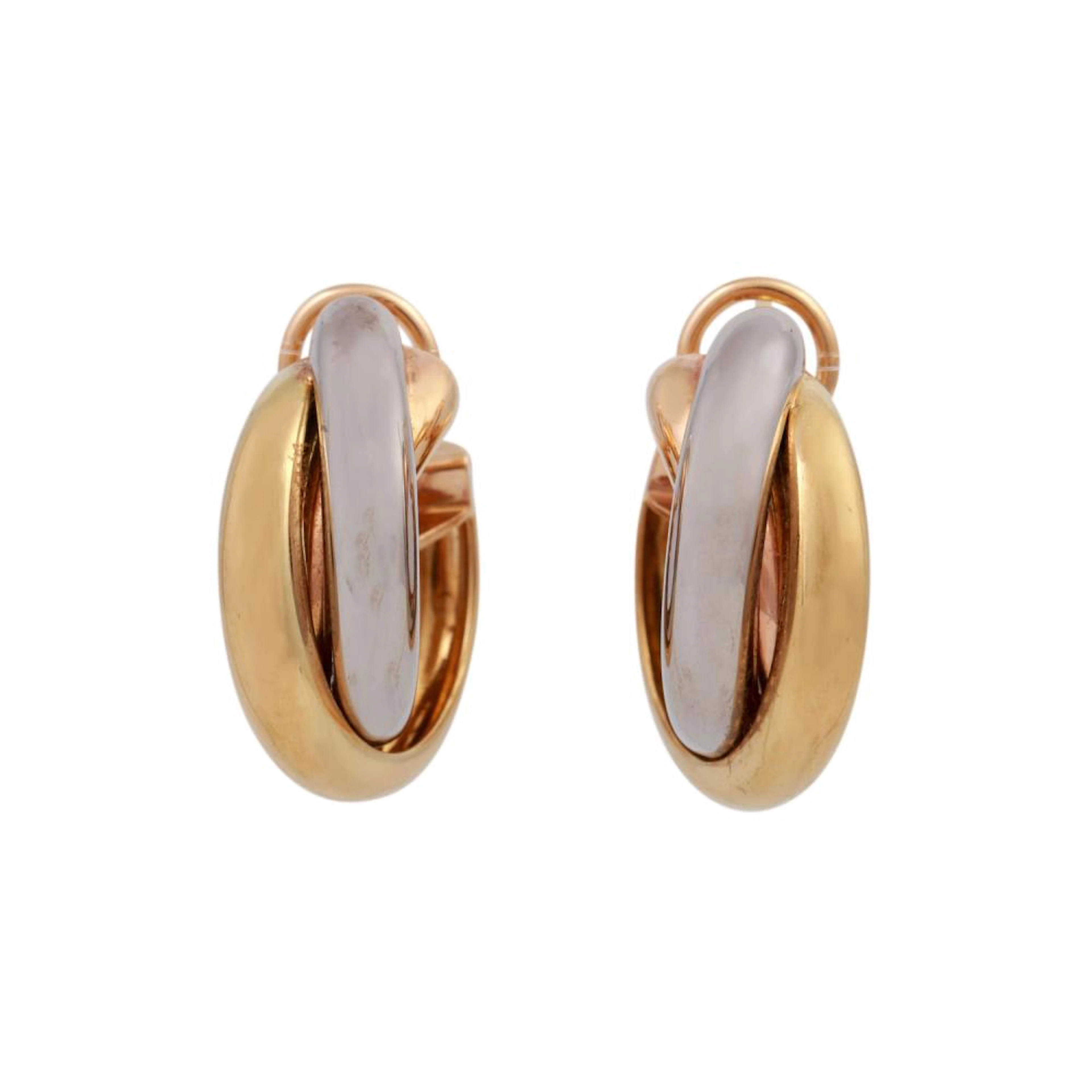 CARTIER Ohrringe "Trinity",