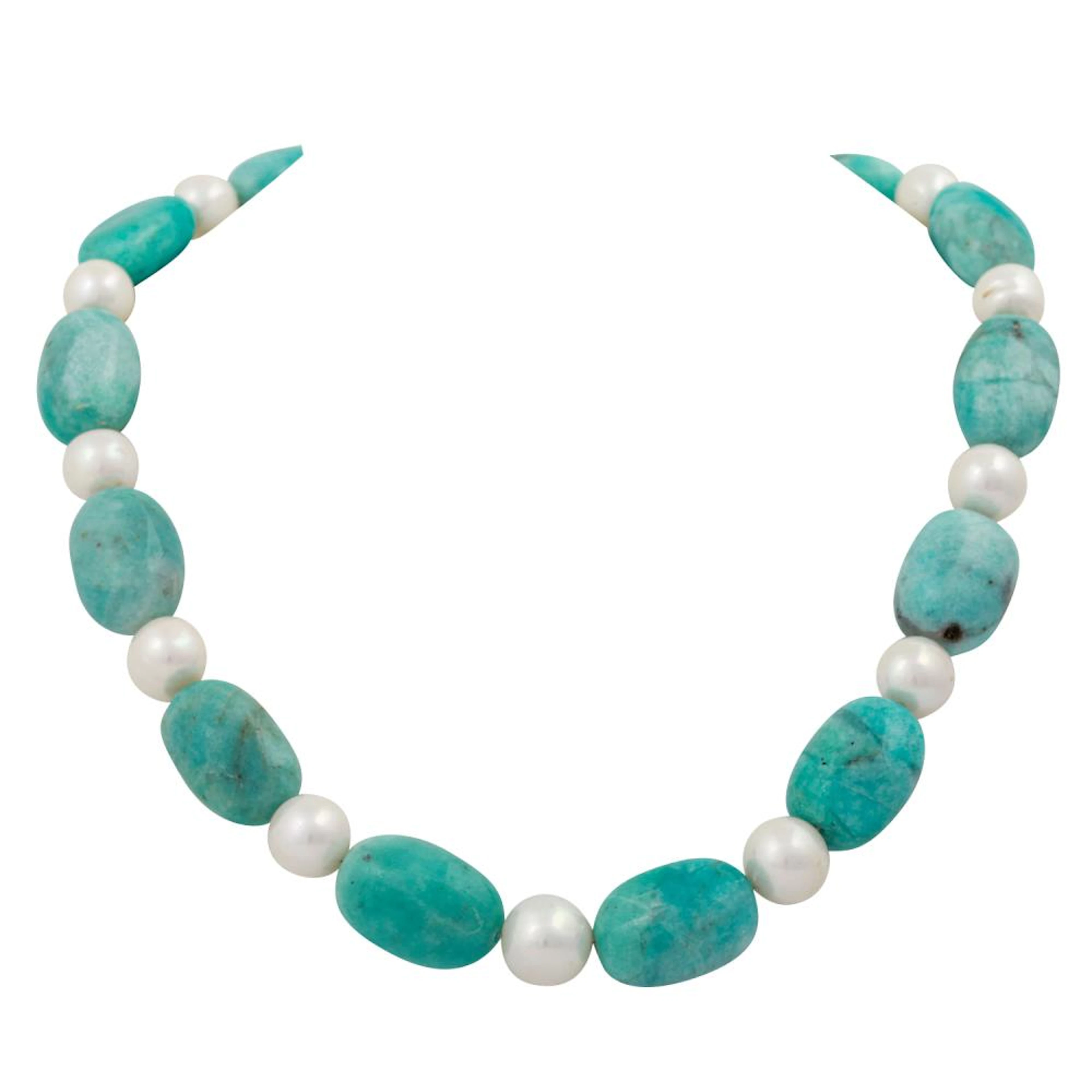 Collier aus Amazonit