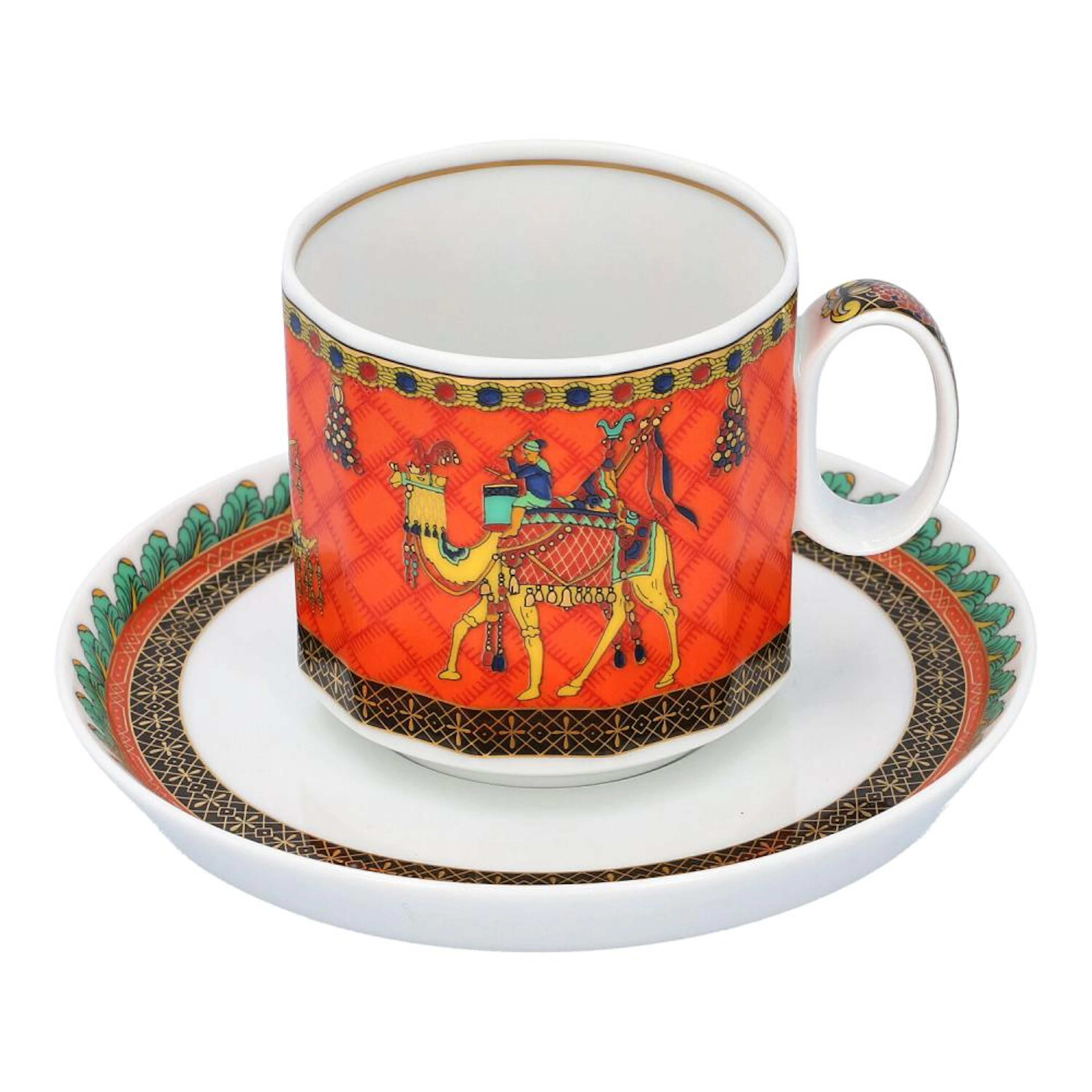 VERSACE x ROSENTHAL Tasse "LE VOYAGE DE MARCO POLO".